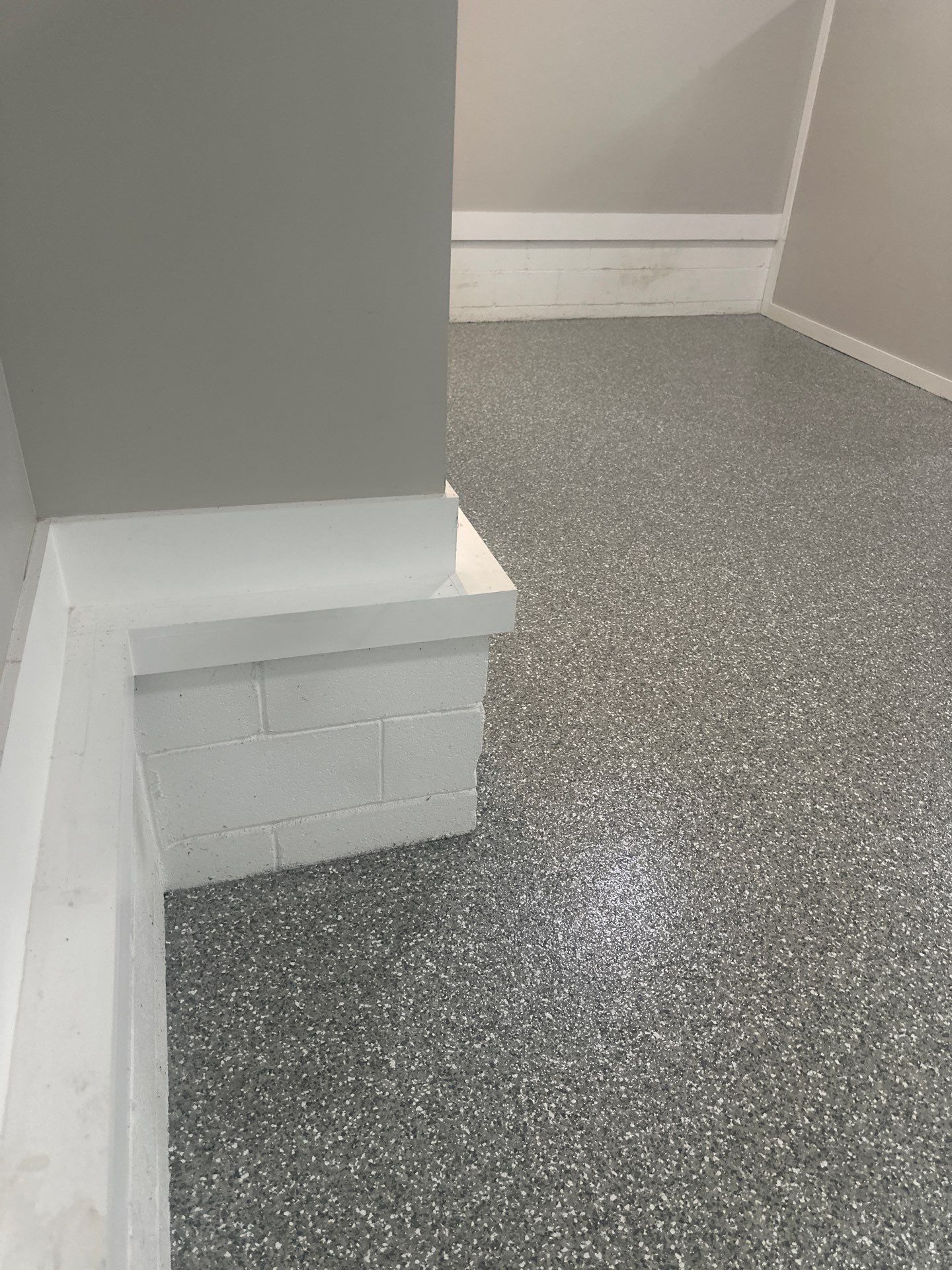 Garage Floor Coating using Thyme by My Garage Floor Guys