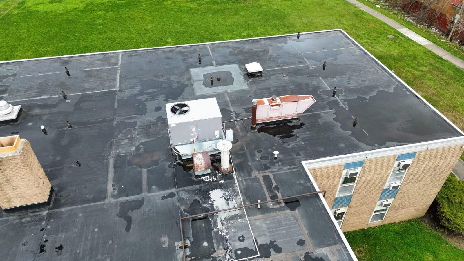 TPO Layover and Coping Metal Replacement for Maple Heights Nursing Home by Atlas Roofing & Restoration