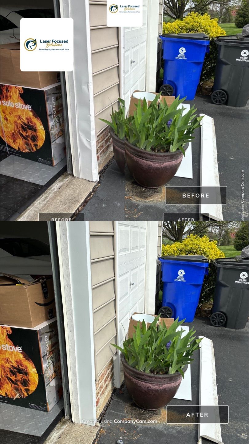 Garage Door flashing replacement  by Laser Focused Solutions LLC