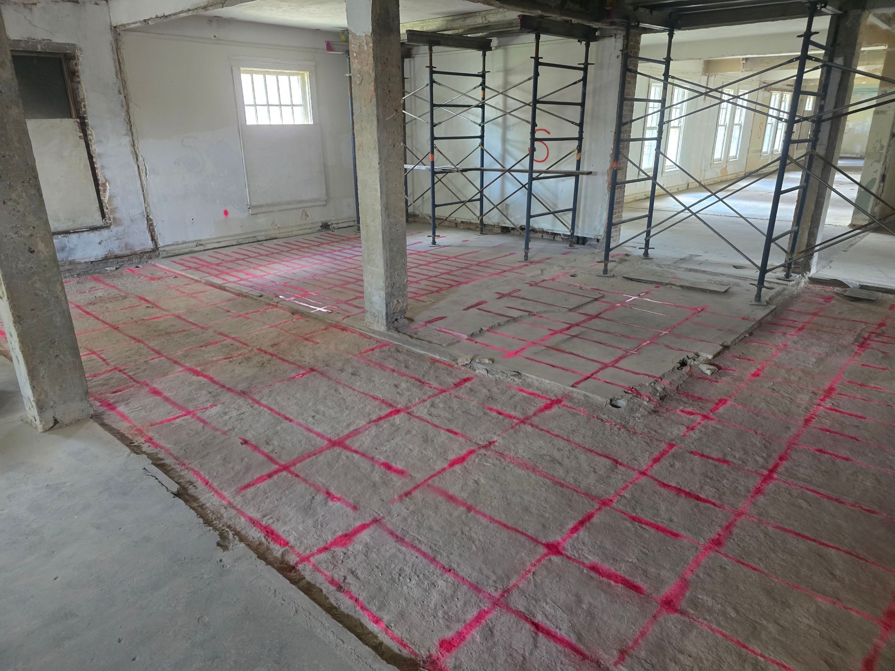 Concrete Scanning using Concrete GPR Scanner by Alsip Locating Service, LLC