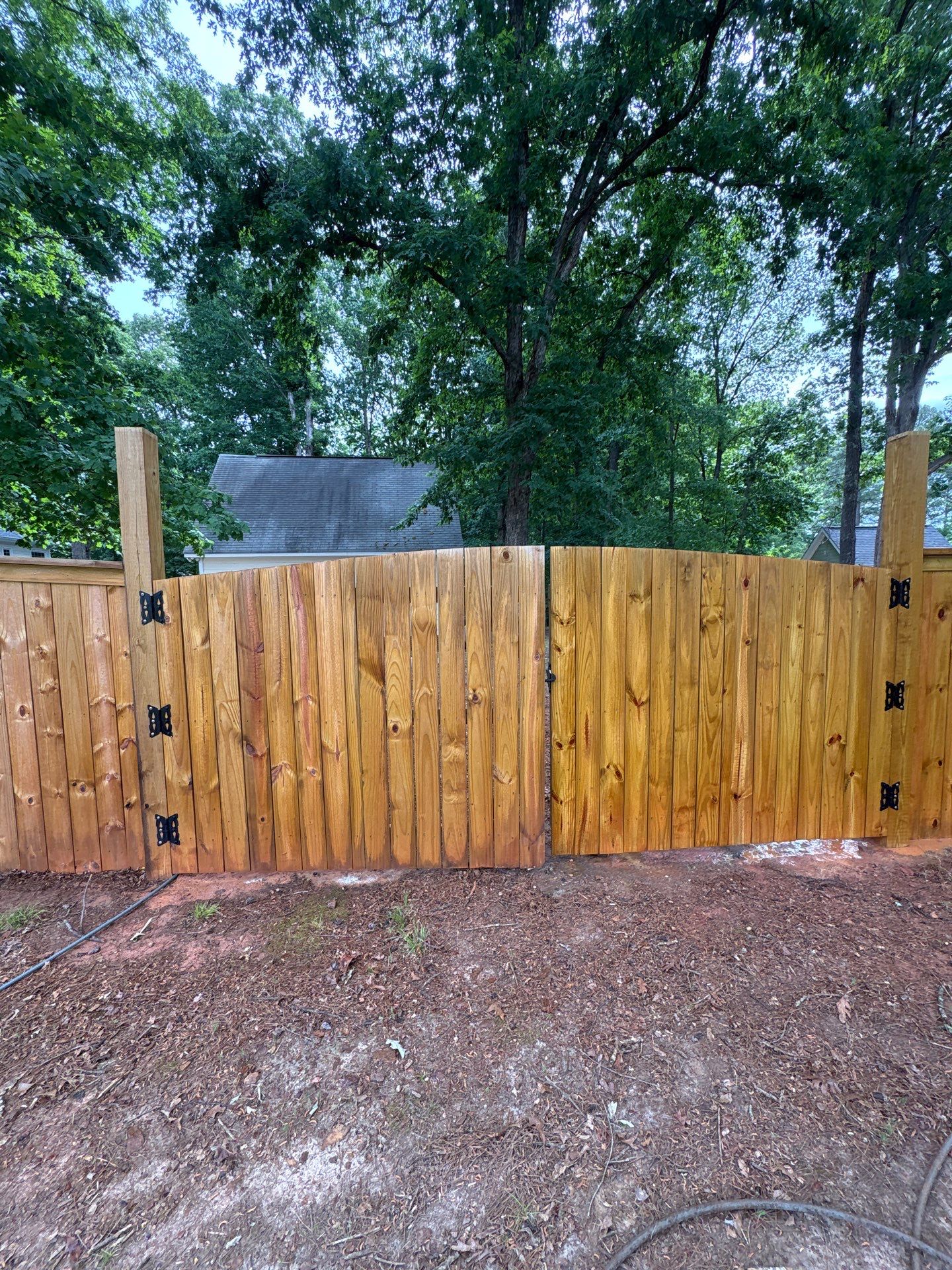 Fence using Wood Sealant by DuraSeal