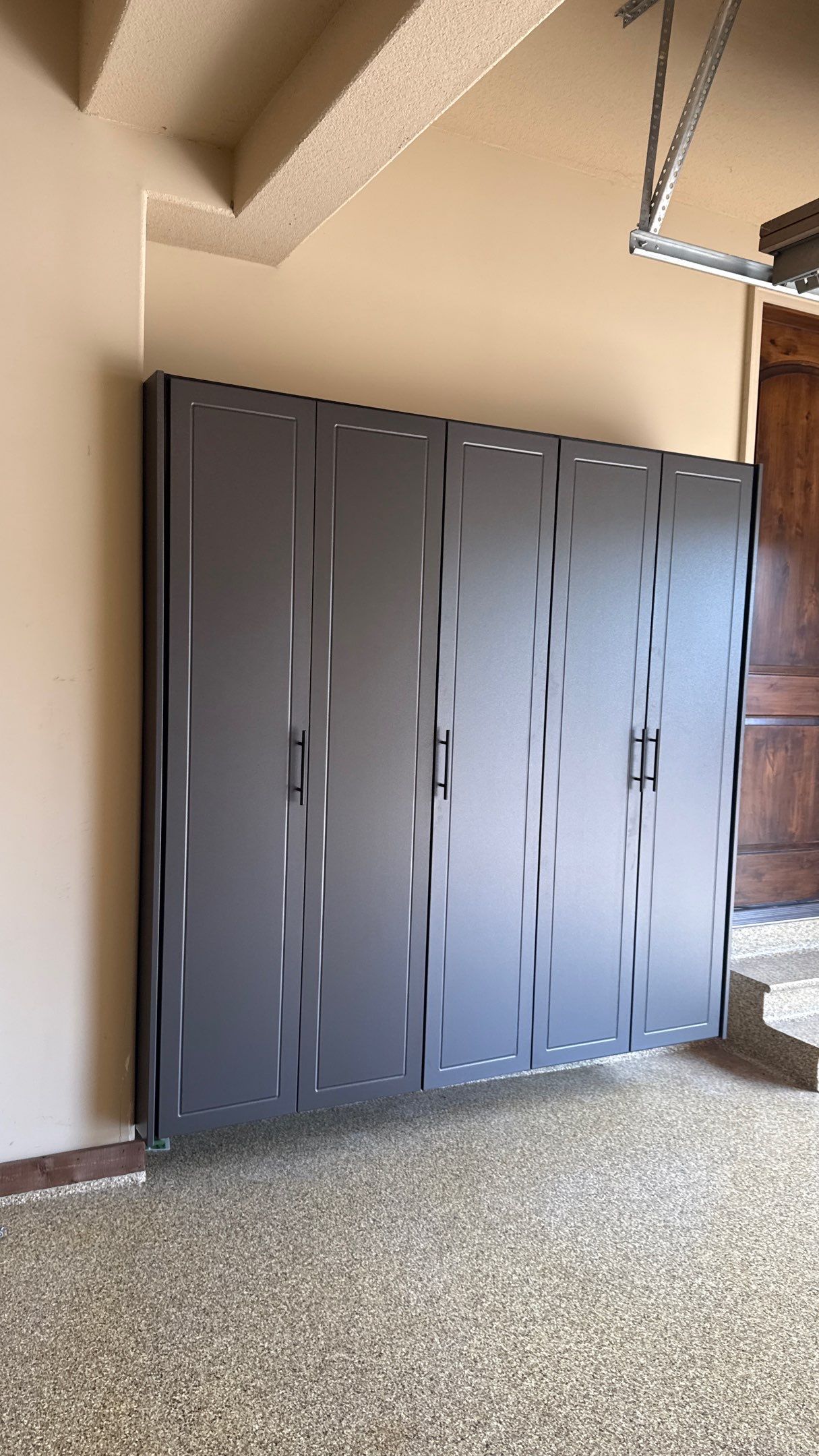 Ron Added A Lot Of Storage To His Garage  by Banner Garage