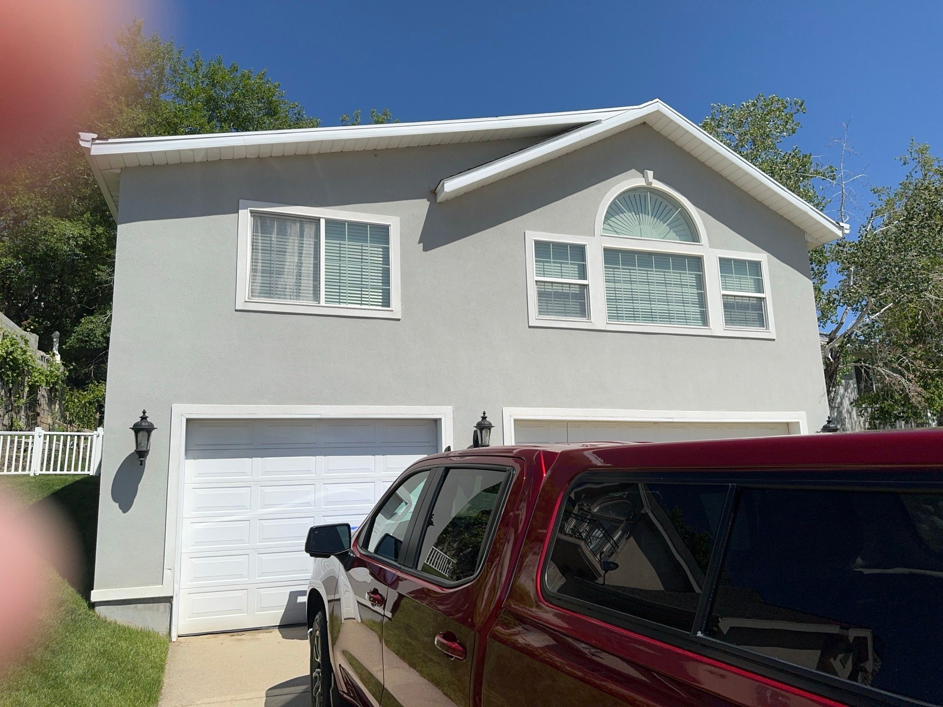 Bountiful | Massive Stucco Conversion & Mixed Profiles | Aged Pewter by Ideal Siding Utah