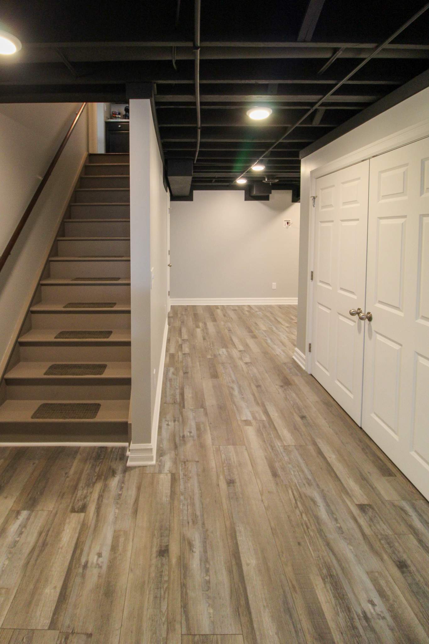 Basement Remodel by Ivy Lea Construction