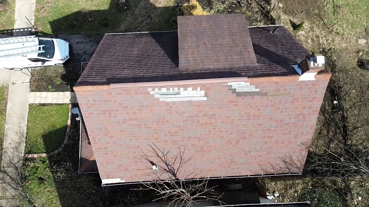 Atlas Pinnacle, Color, Oyster Shell, Drip Edge, Color, White by Eagle Eye Roofing