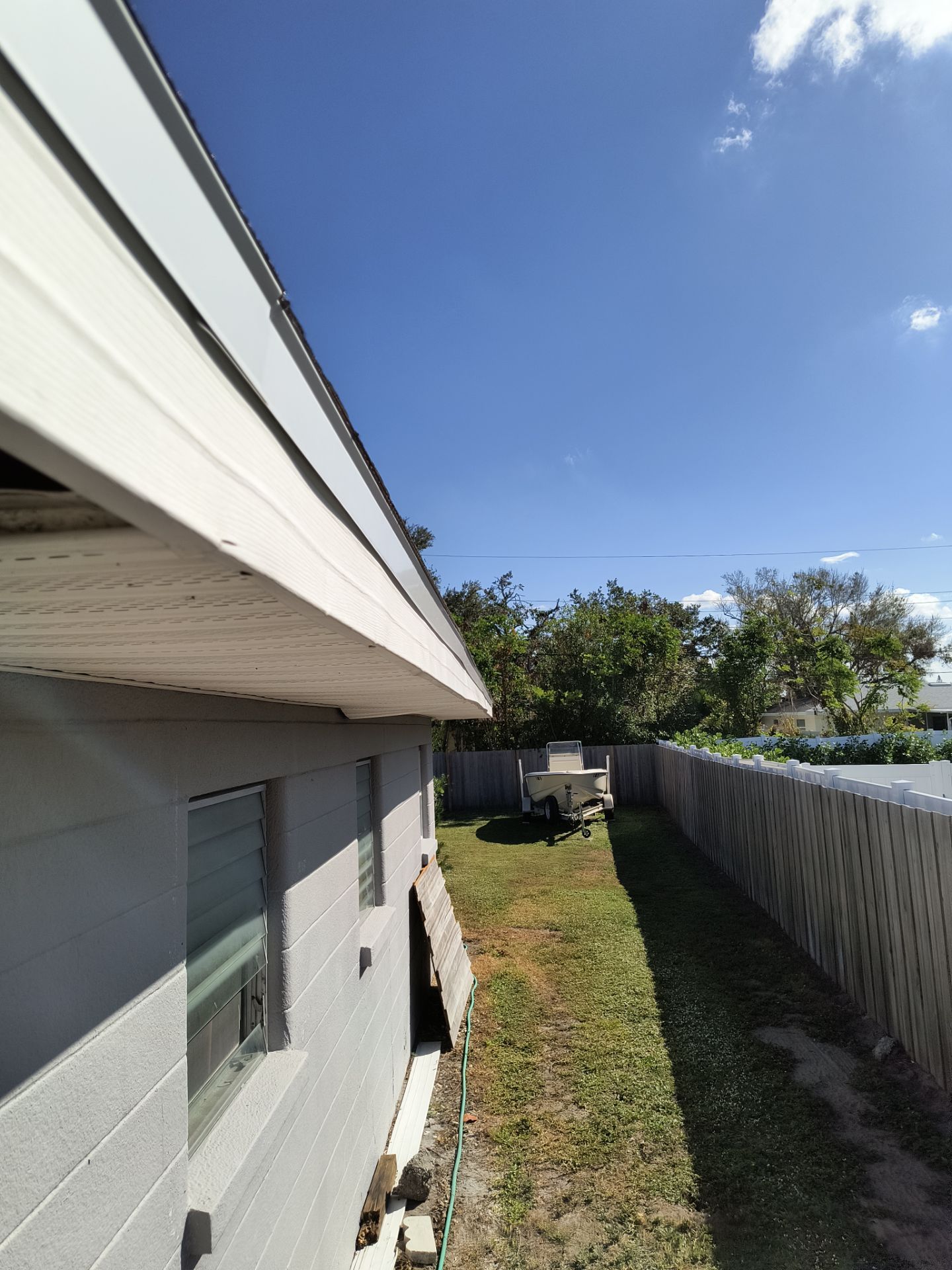 Soffit and Fascia Upgrade in Sarasota FL by Gutter Professors