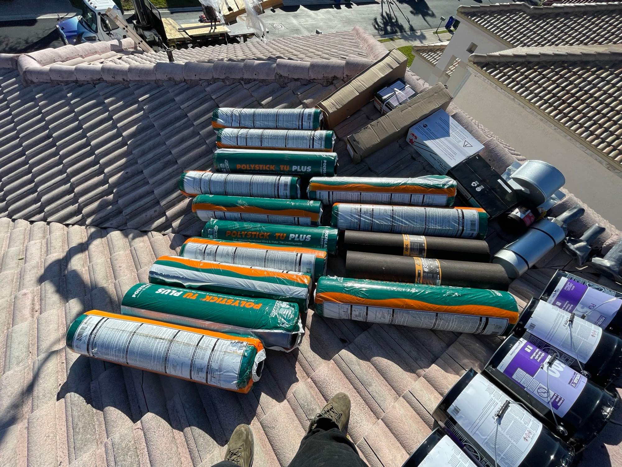 Residential Roofing Installation using WestLake Roofing Tile by BLUES BROTHERS CONSTRUCTION CORP