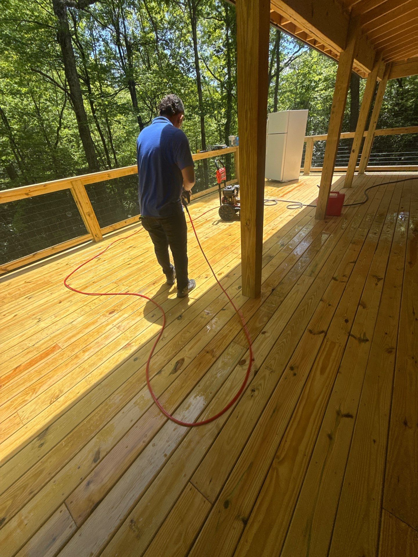 Carpentry Project in Zirconia, NC by Secure Restoration