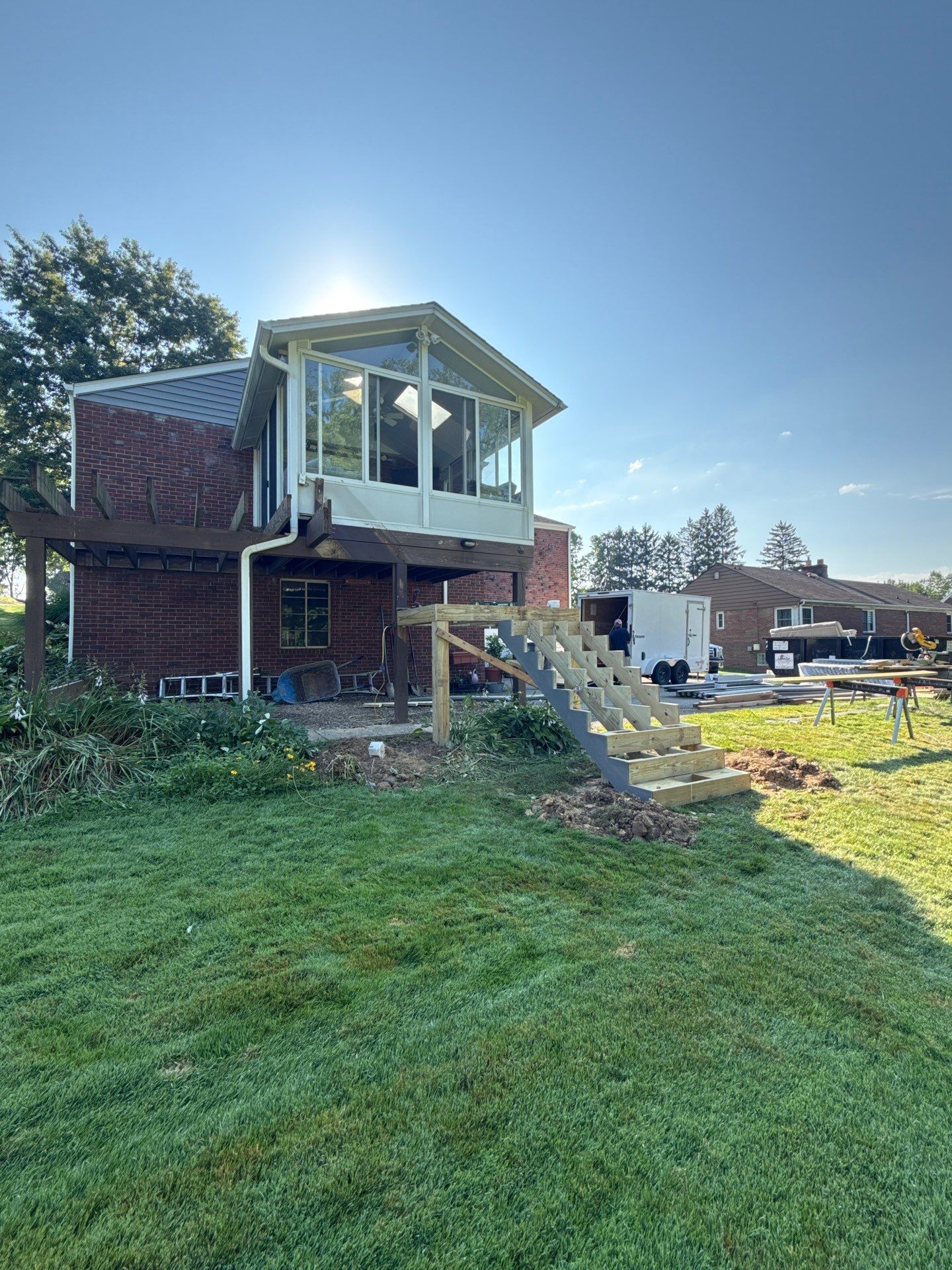 Re-deck  by Cousins Roofing Siding & Decks