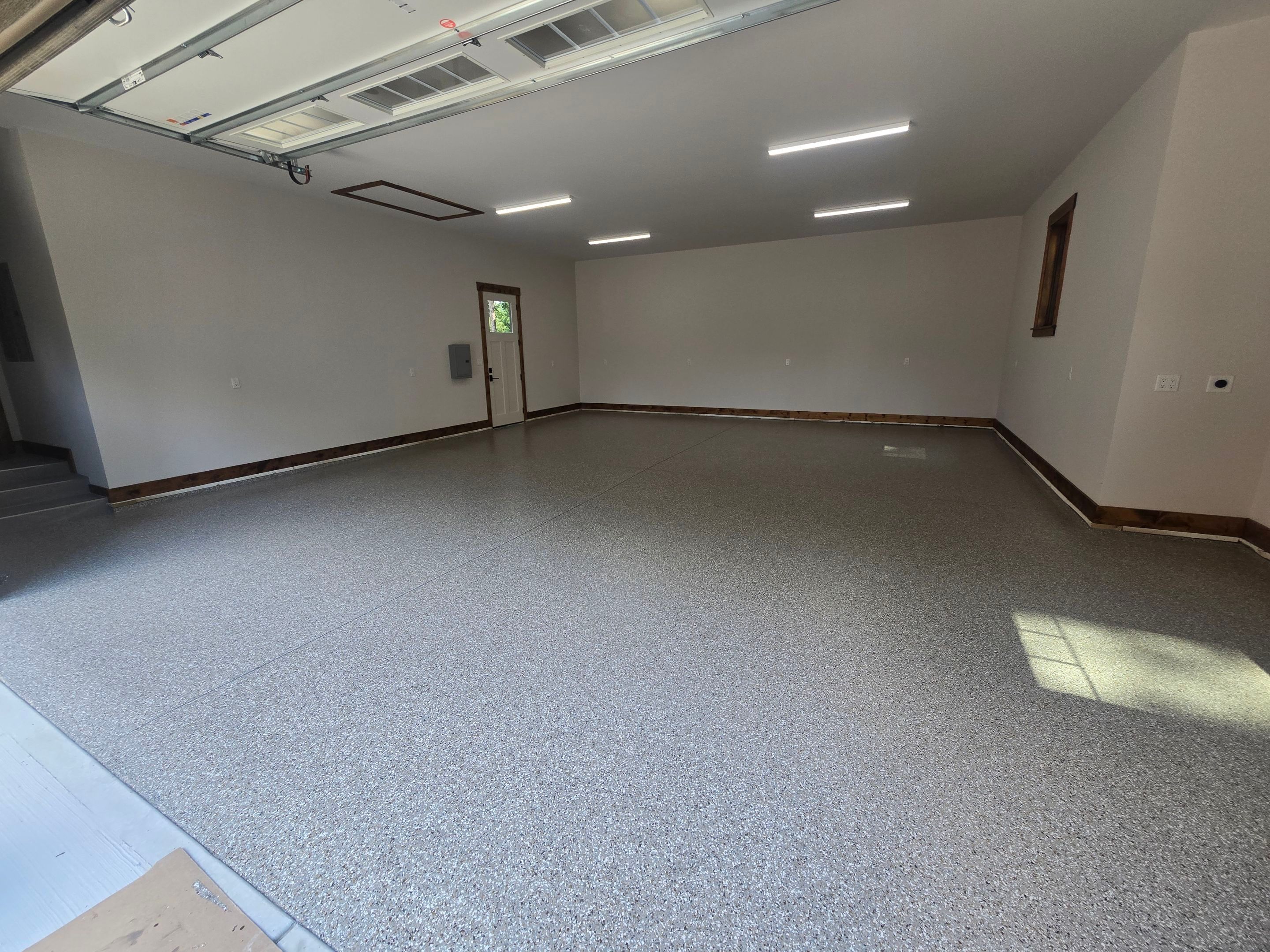 Garage using Creekbed by Elite Floor Solutions