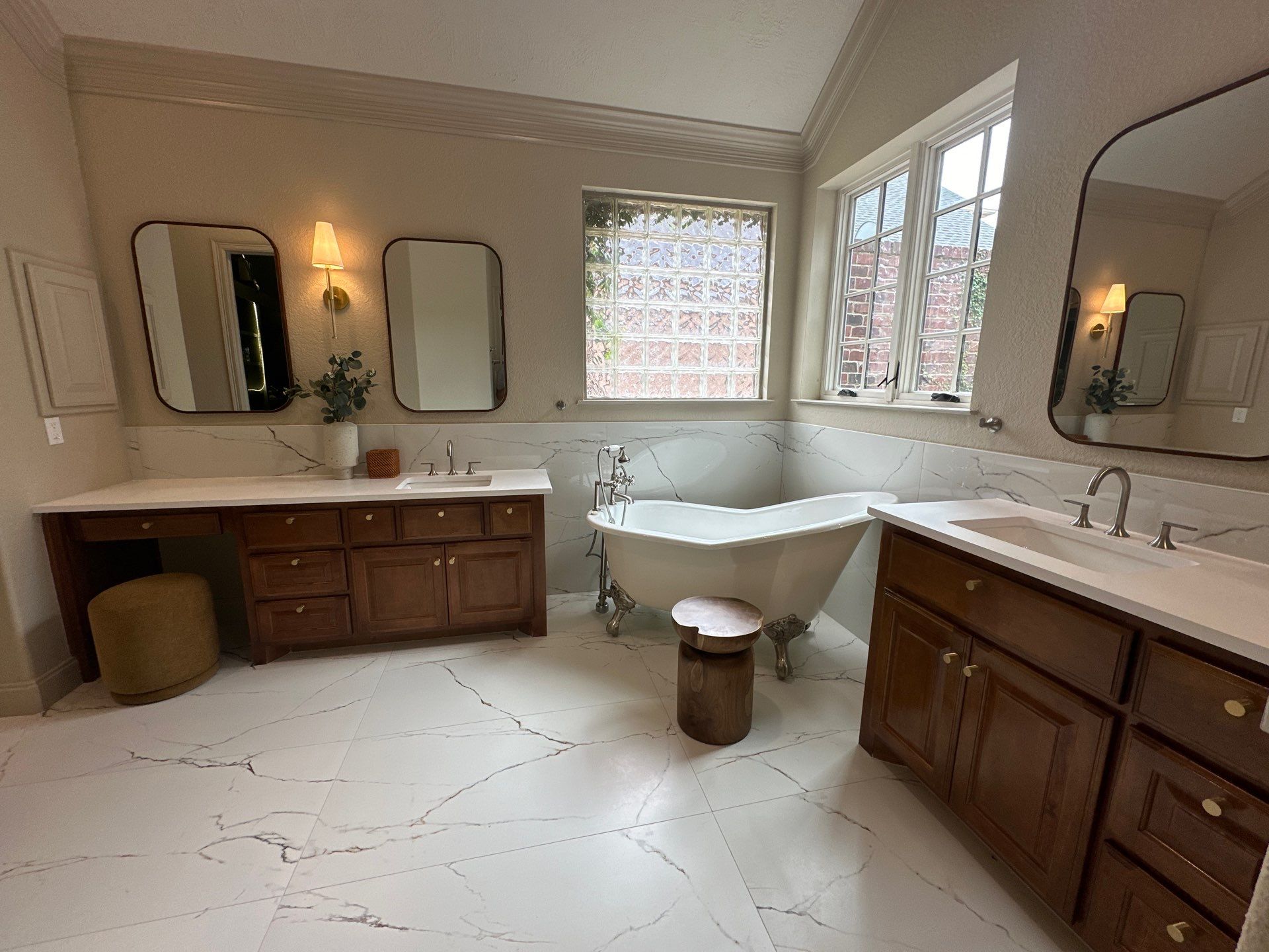 Bathroom Remodel and Closet in Cinco Ranch, TX by SophAlx LLC