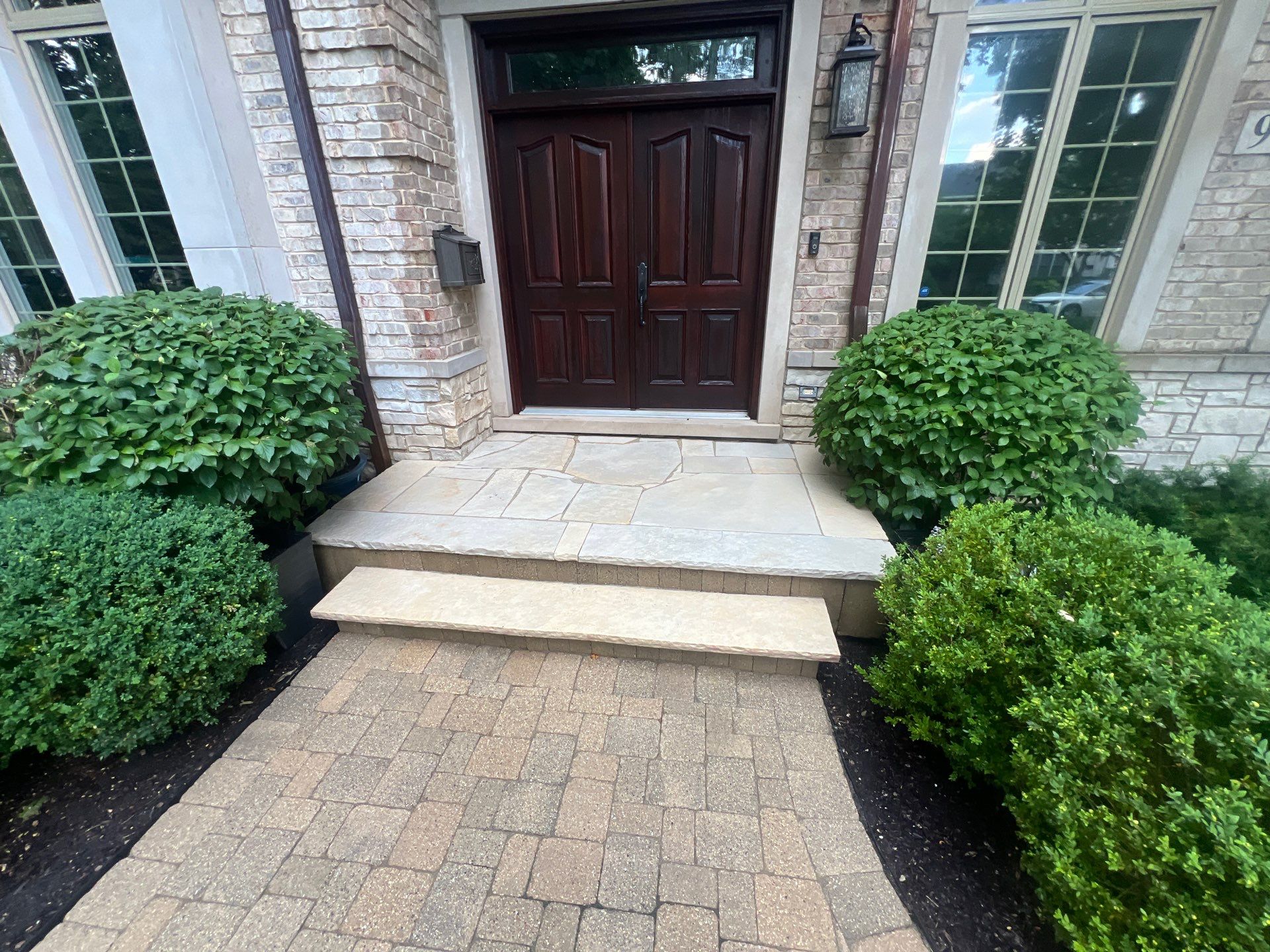 Brick paver clean, sand and seal.  using surebond SB-8700 by Northern Power Washing LLC.