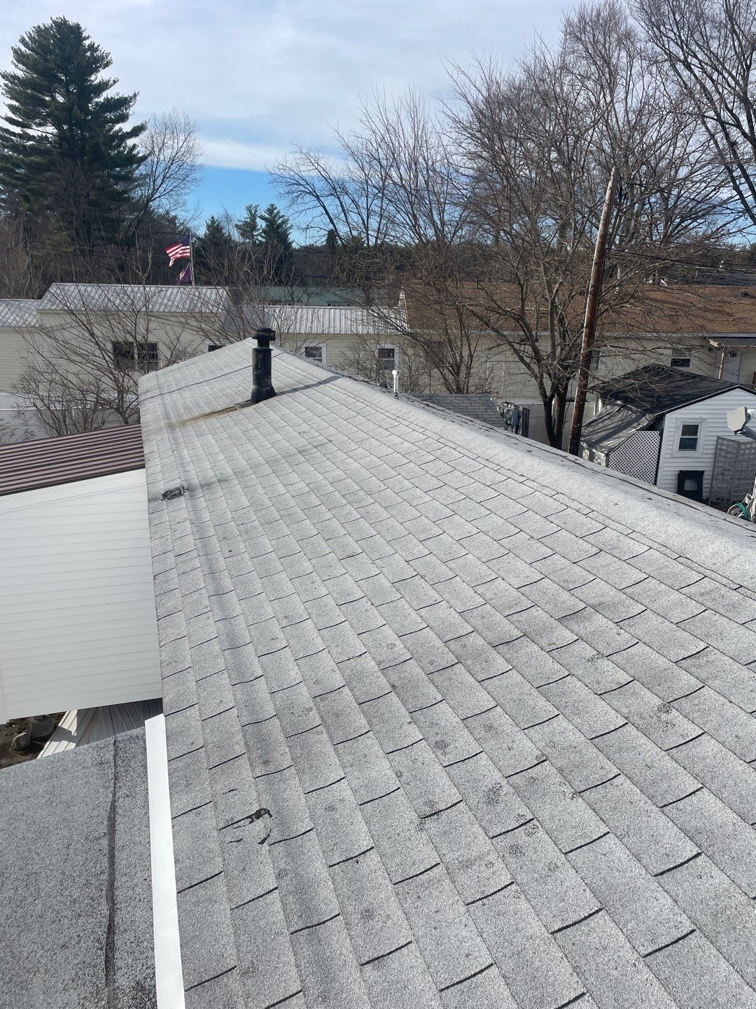 Corrugated Metal and Asphalt in Merrimack New Hampshire by Tall pine roofing