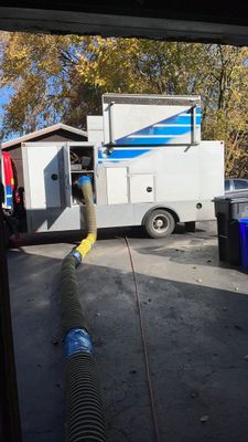 Air Duct Cleaning With a Vacuum Truck in New Castle, PA