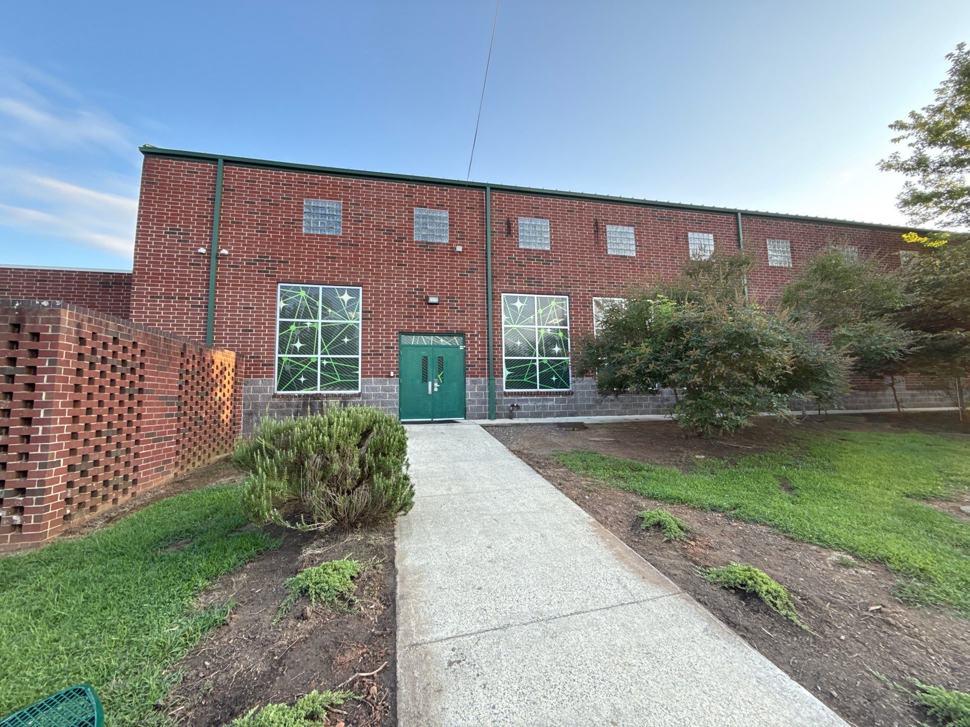 Providence Spring Elementary - Custom Window Safety Film Installation by QC Signs and Graphics