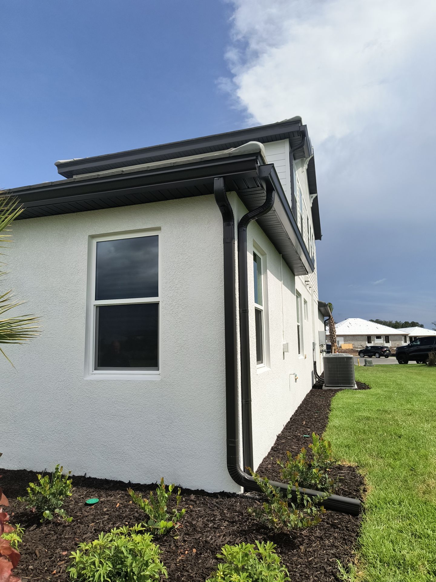 Dark Bronze Gutter Installation in Bradenton FL by Gutter Professors