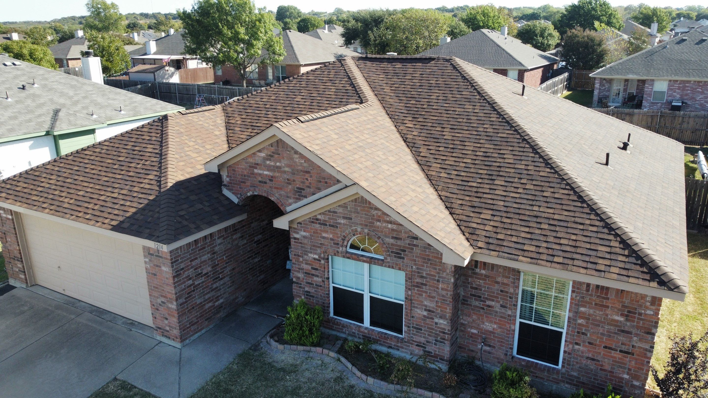 USAA Approved Reroof Project by Berry Good Roofing 