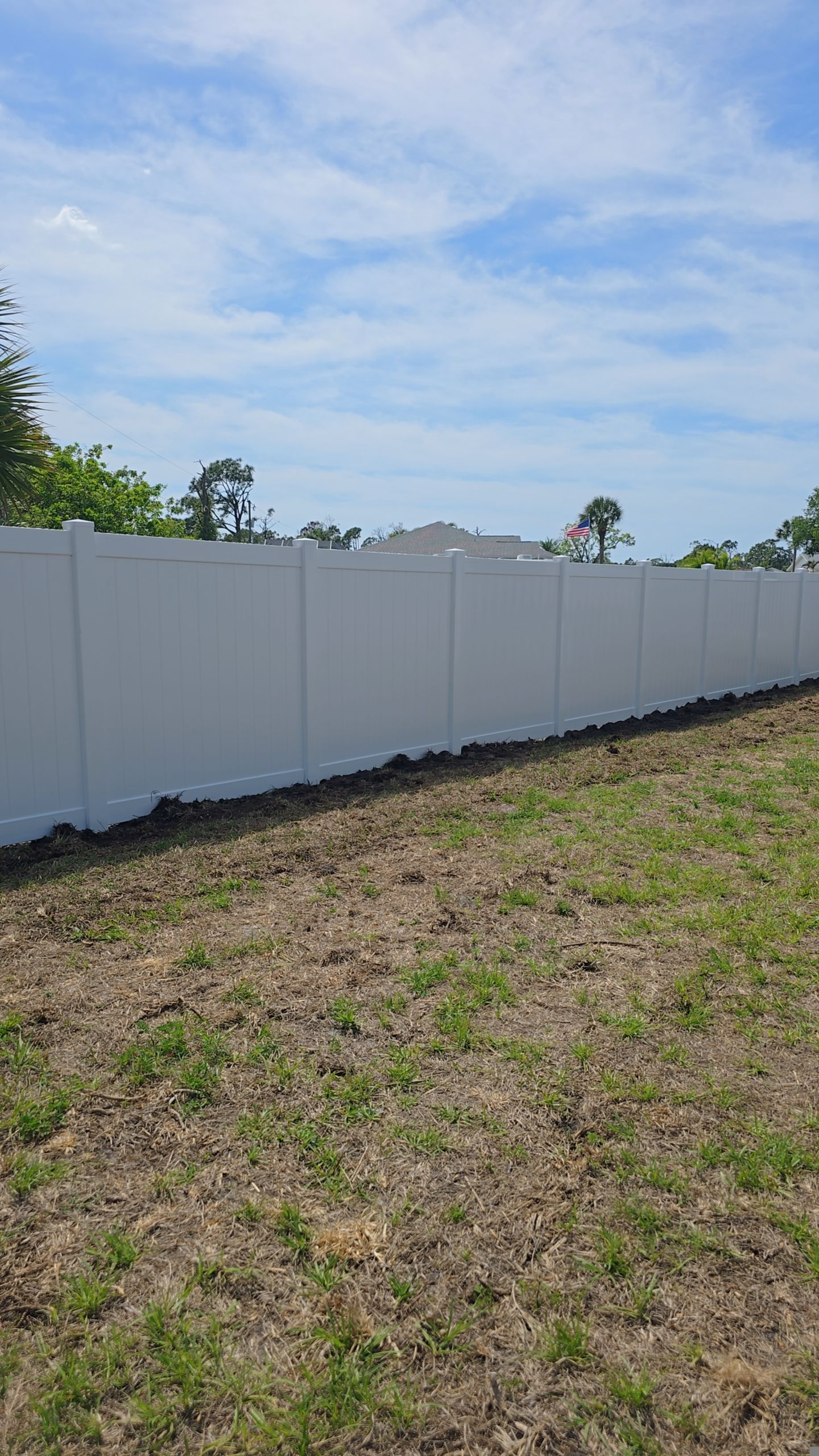 Vinyl Install in North Port by True Fence LLC