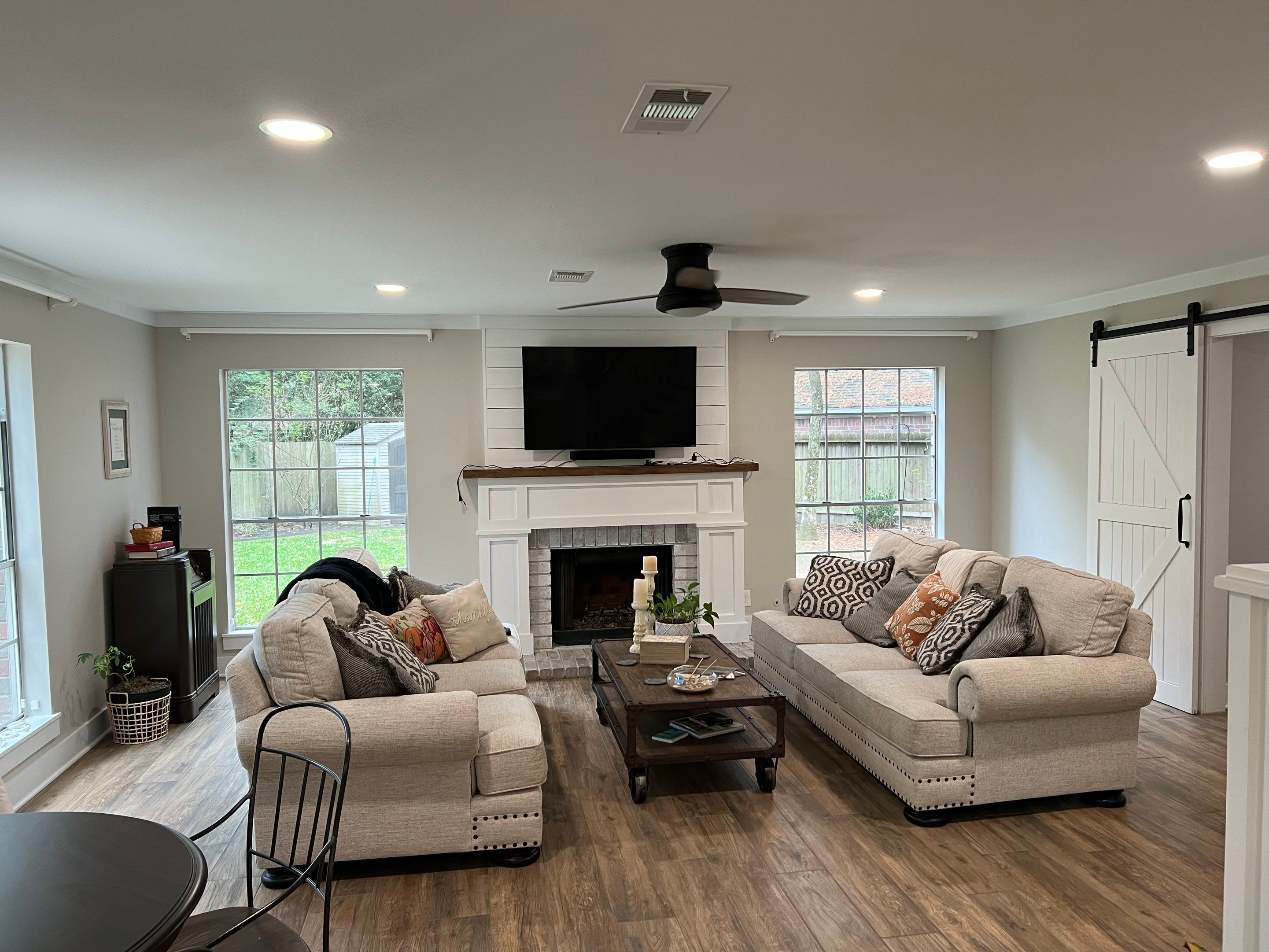 Complete Remodel Before and After by Engle roofing & Construction