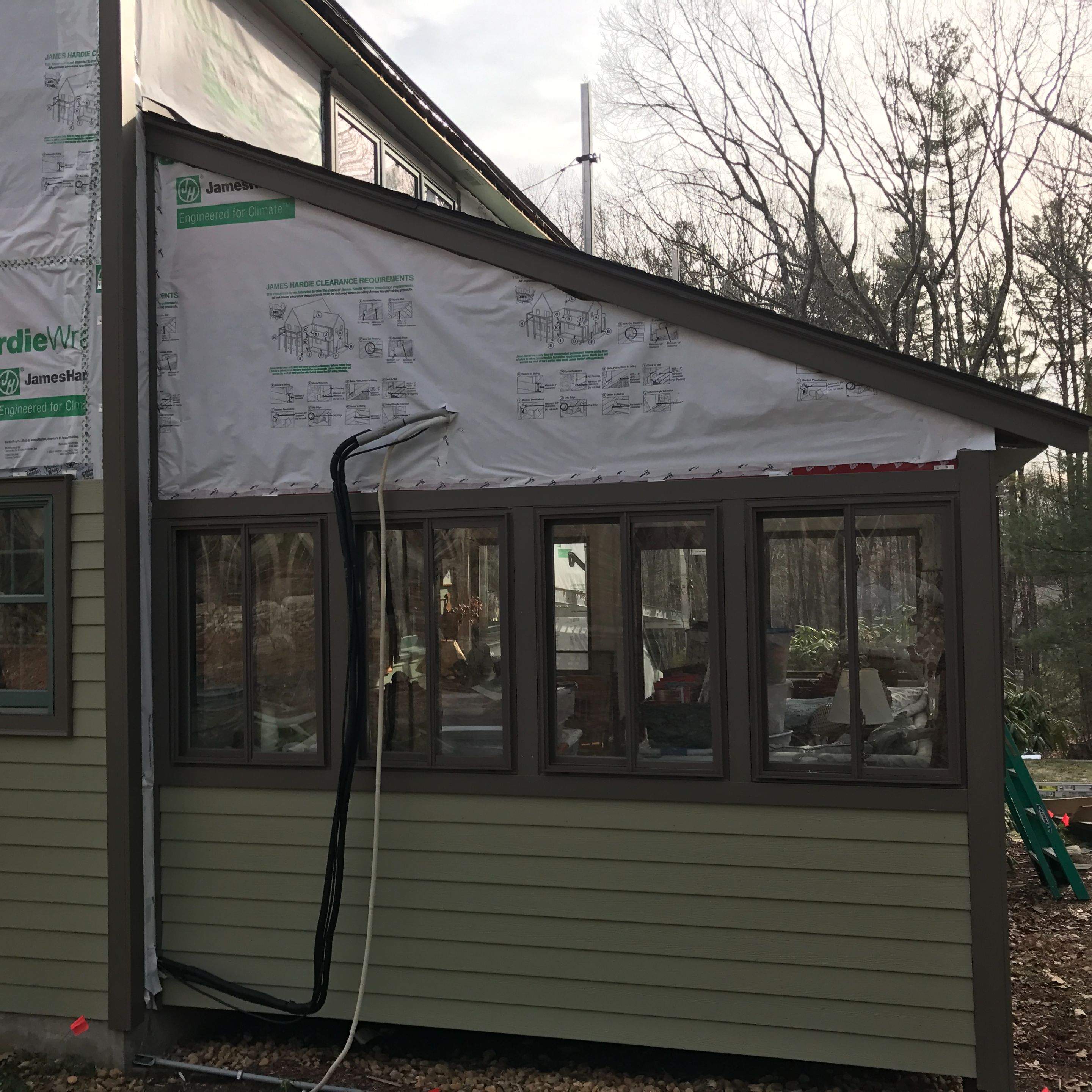 Siding Installation using James Hardie by UBrothers Construction