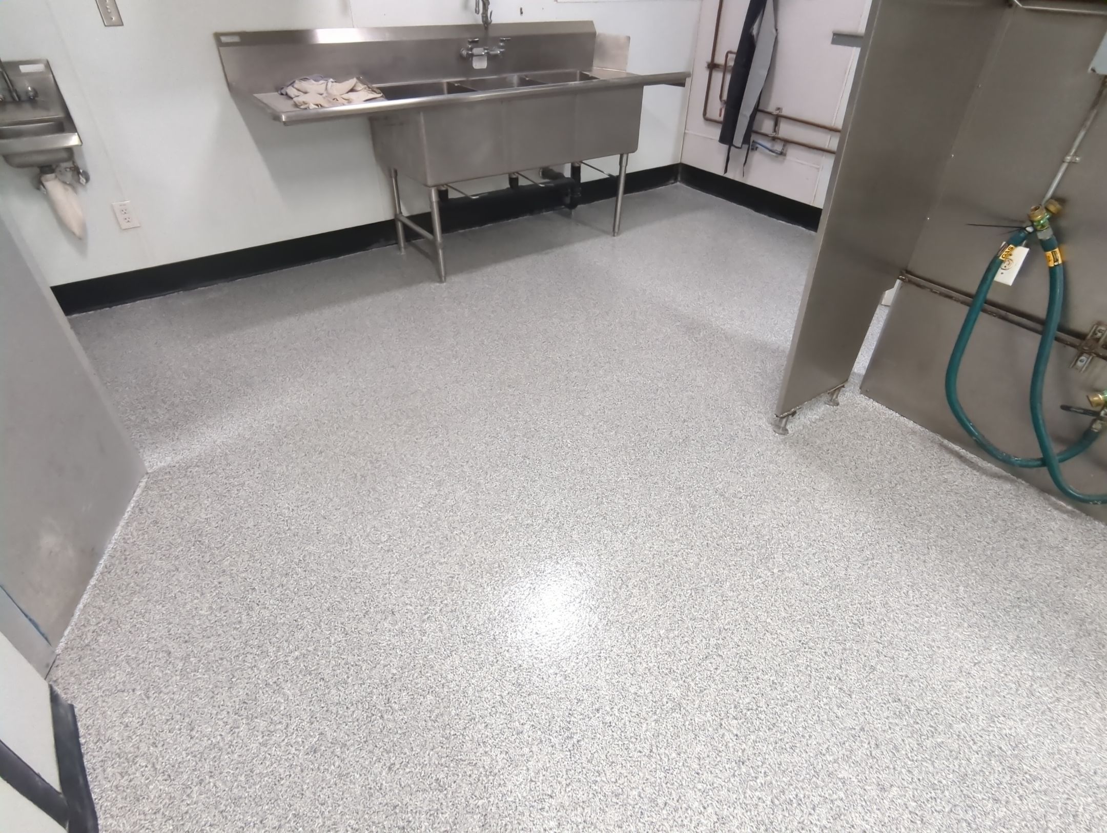 Commercial Kitchen Flooring using Slate Stone 1/8" by Croc Coatings, LLC