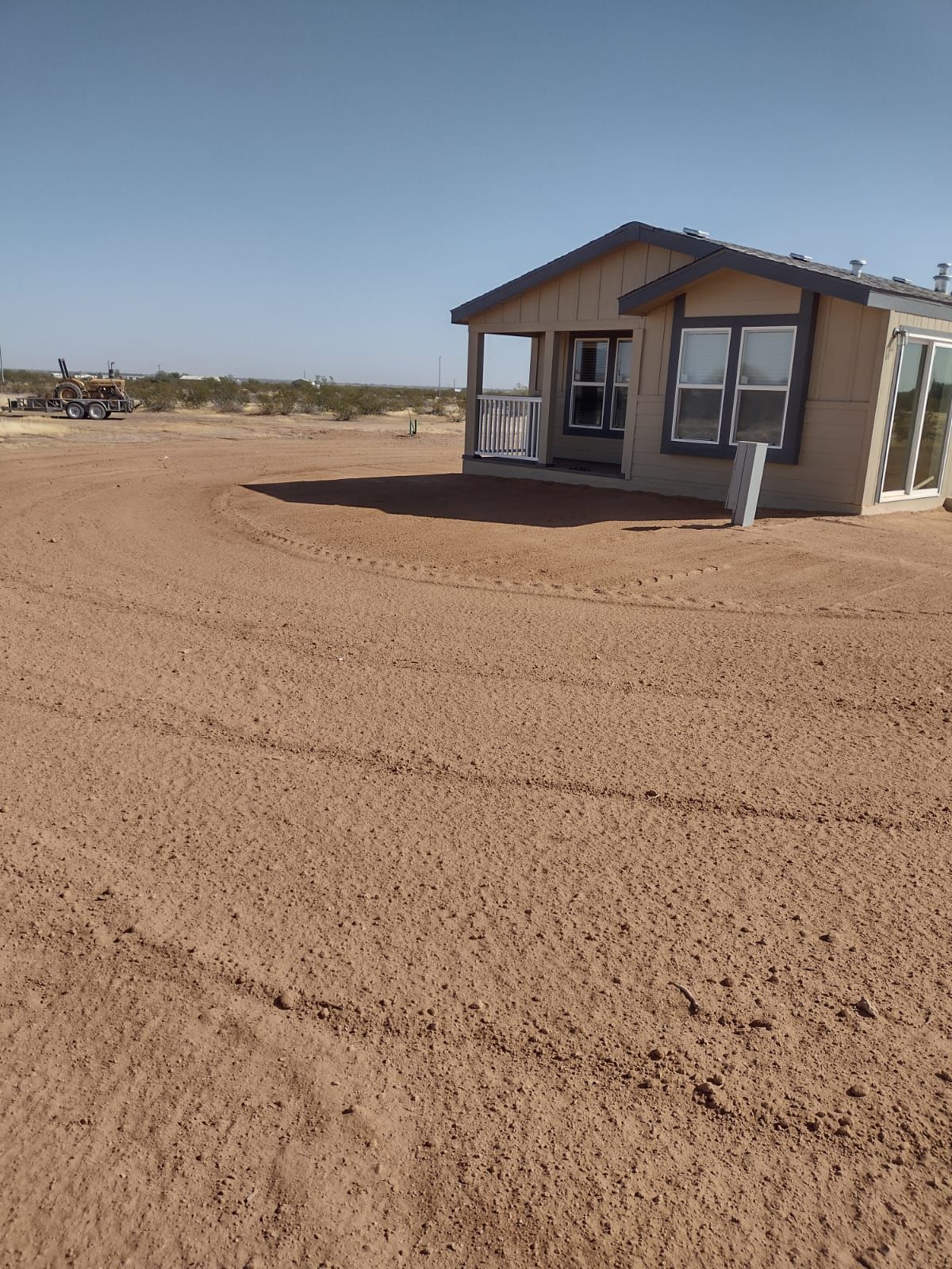 Project in Eloy by Mobile Home Installations