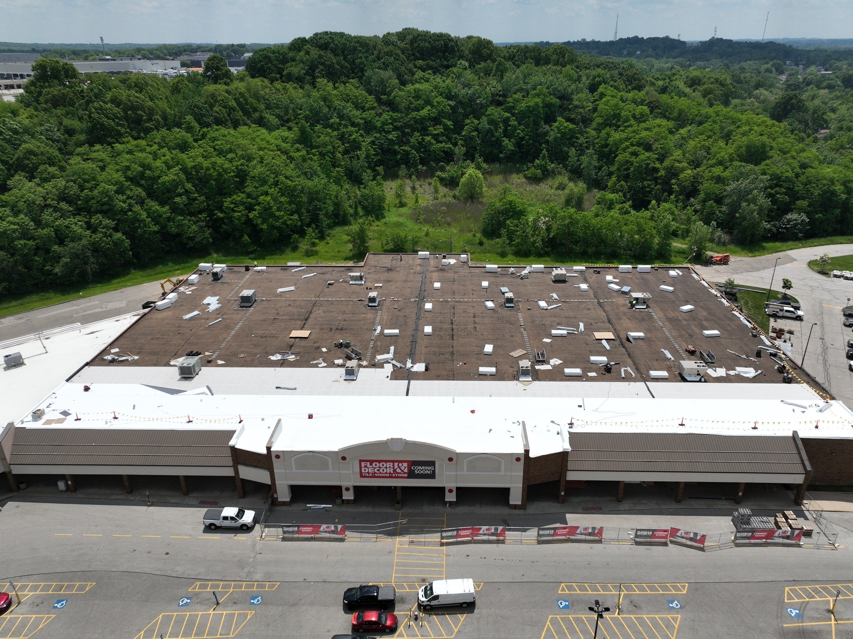 Floor and Decor - Akron Oh  by Commercial Roofing and Coating Systems 