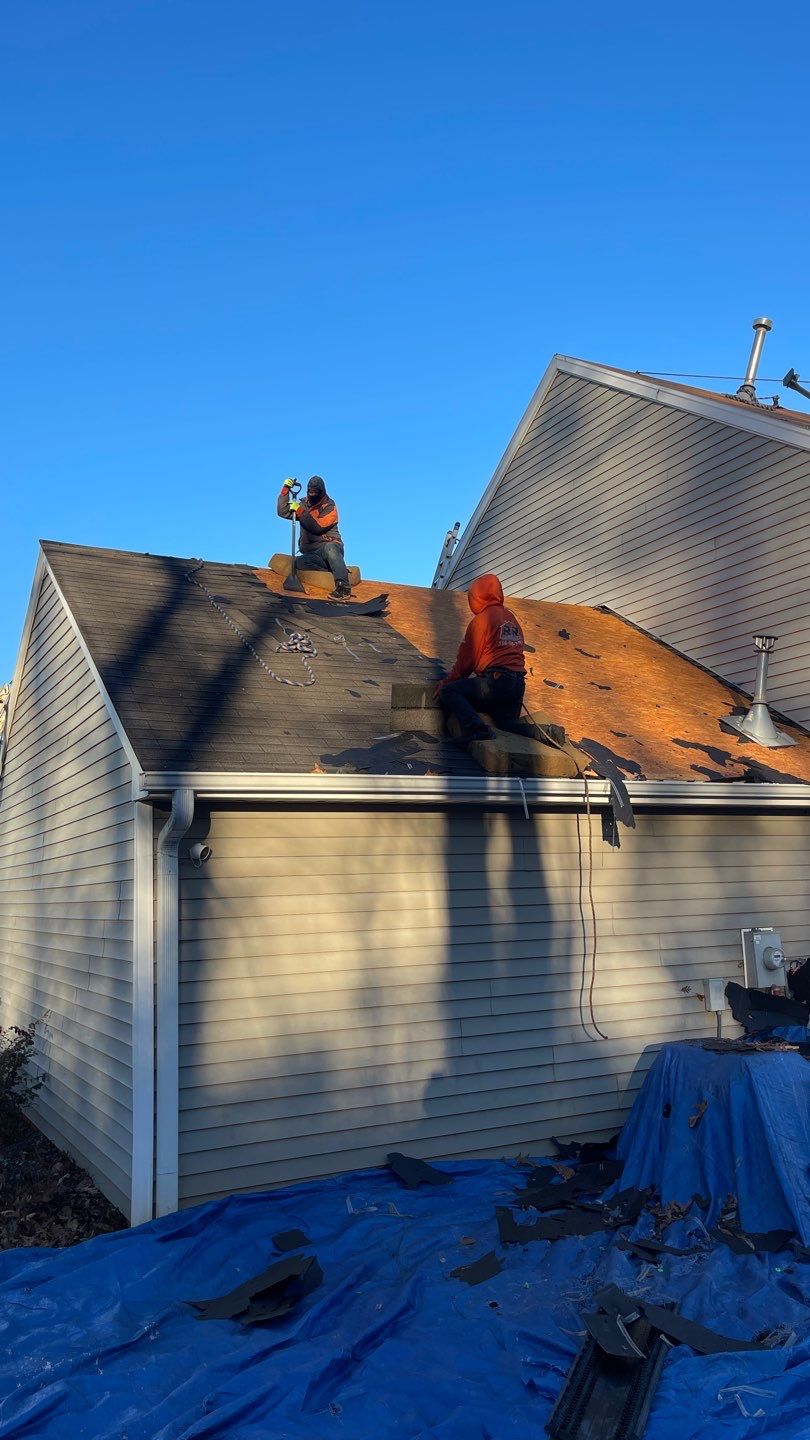 Roof replacement by hail damage by Just Brilliant Restoration JBR