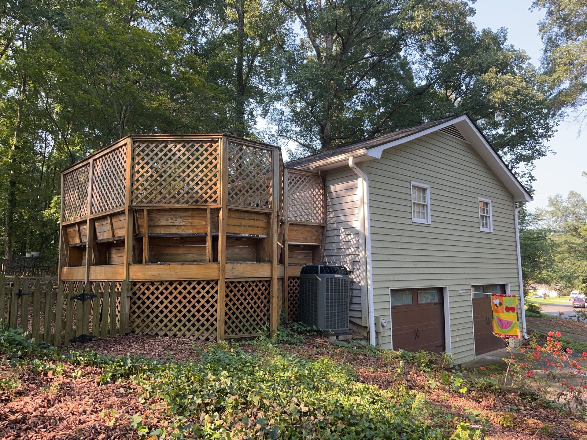 Exterior Painting using Sherwin Williams WoodScapes  by Nelson Exteriors 