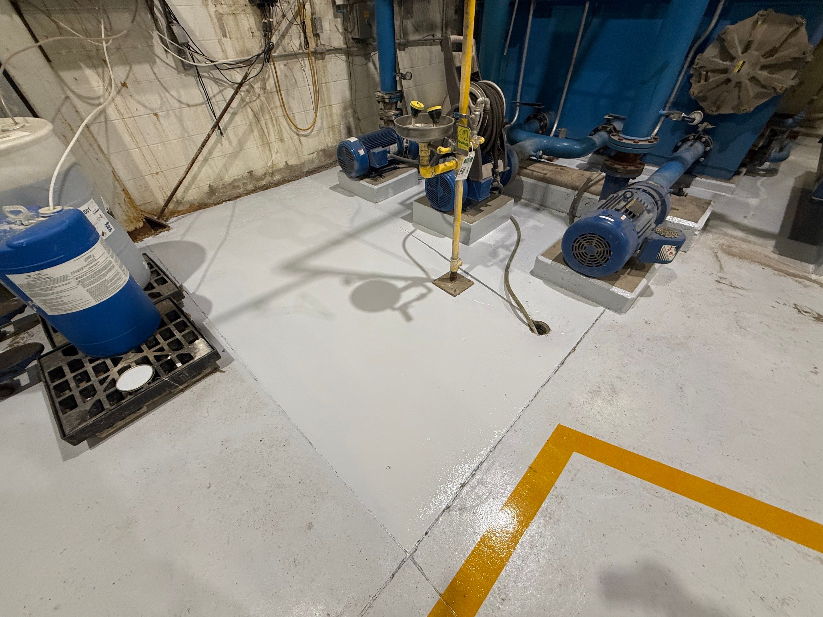 Industrial Epoxy Floor Coating for Perdue Premium Meat Co in Sioux Center by Select Painting, Coatings & Garage Cabinets