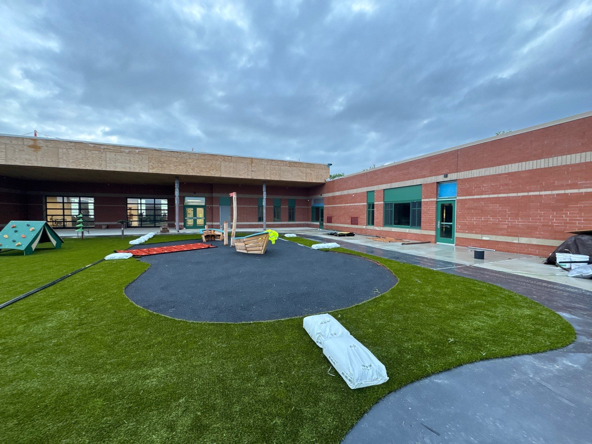 Playground Grass in Westfield, IN by ForeverLawn NEIN/INDY