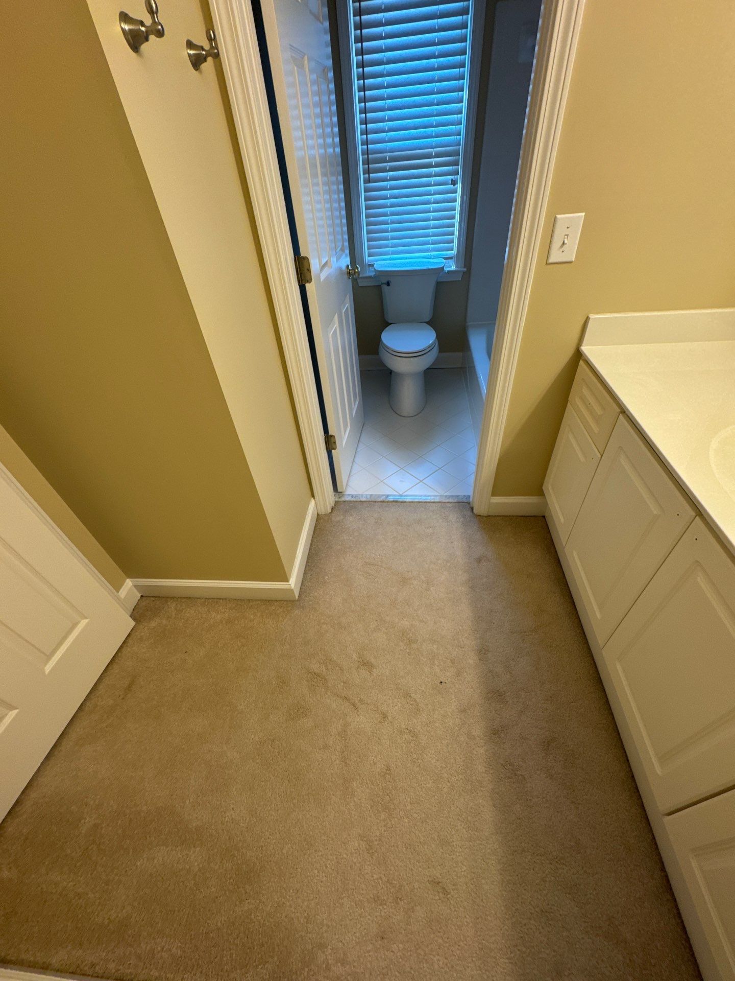 Marietta Bathroom and Laundry Room Floor and Vanity Remodel by Swift Home Renovations