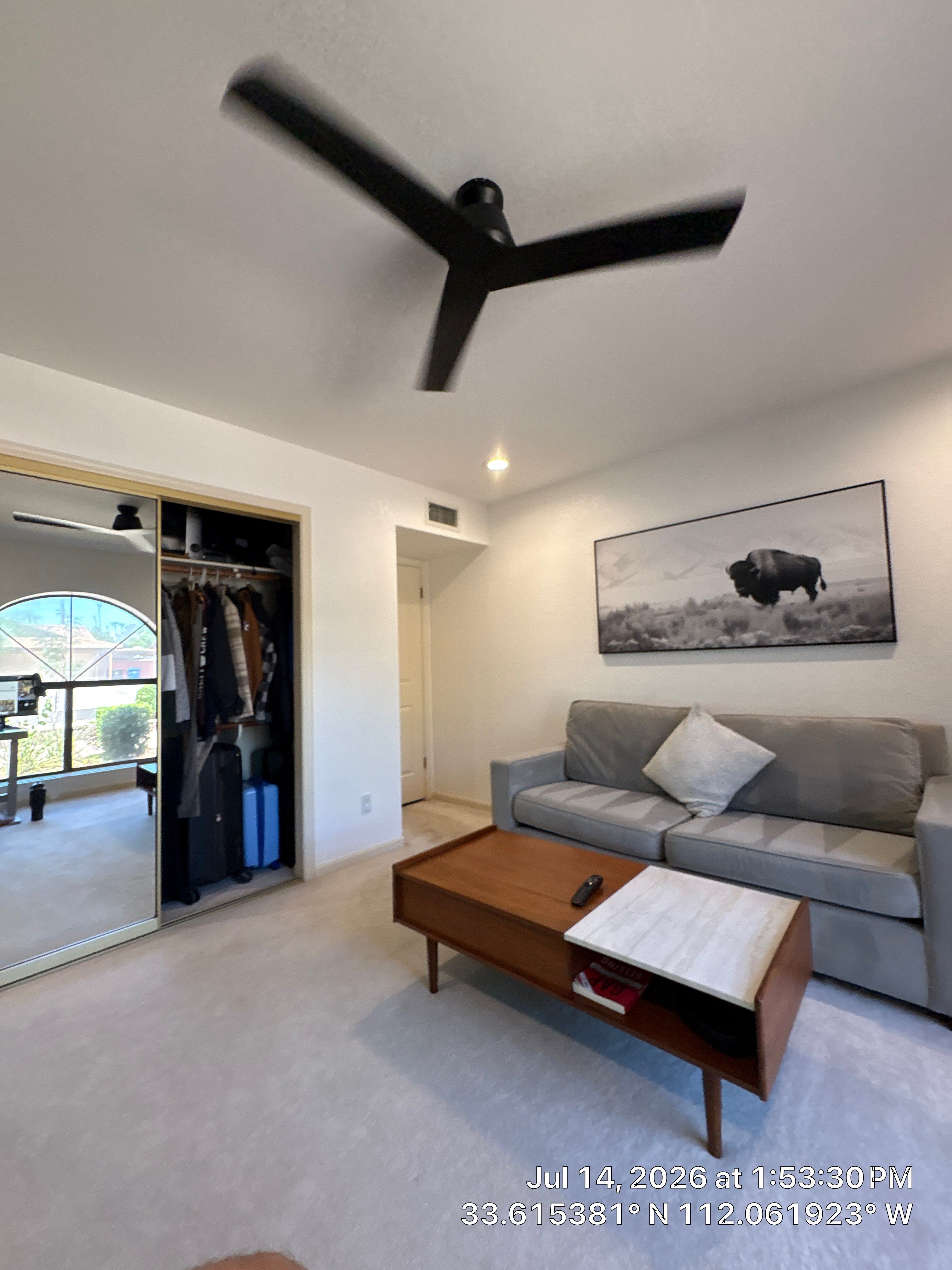 Modern Interior Remodel and Home Office Setup in Phoenix by CompanyCam Sales Demo