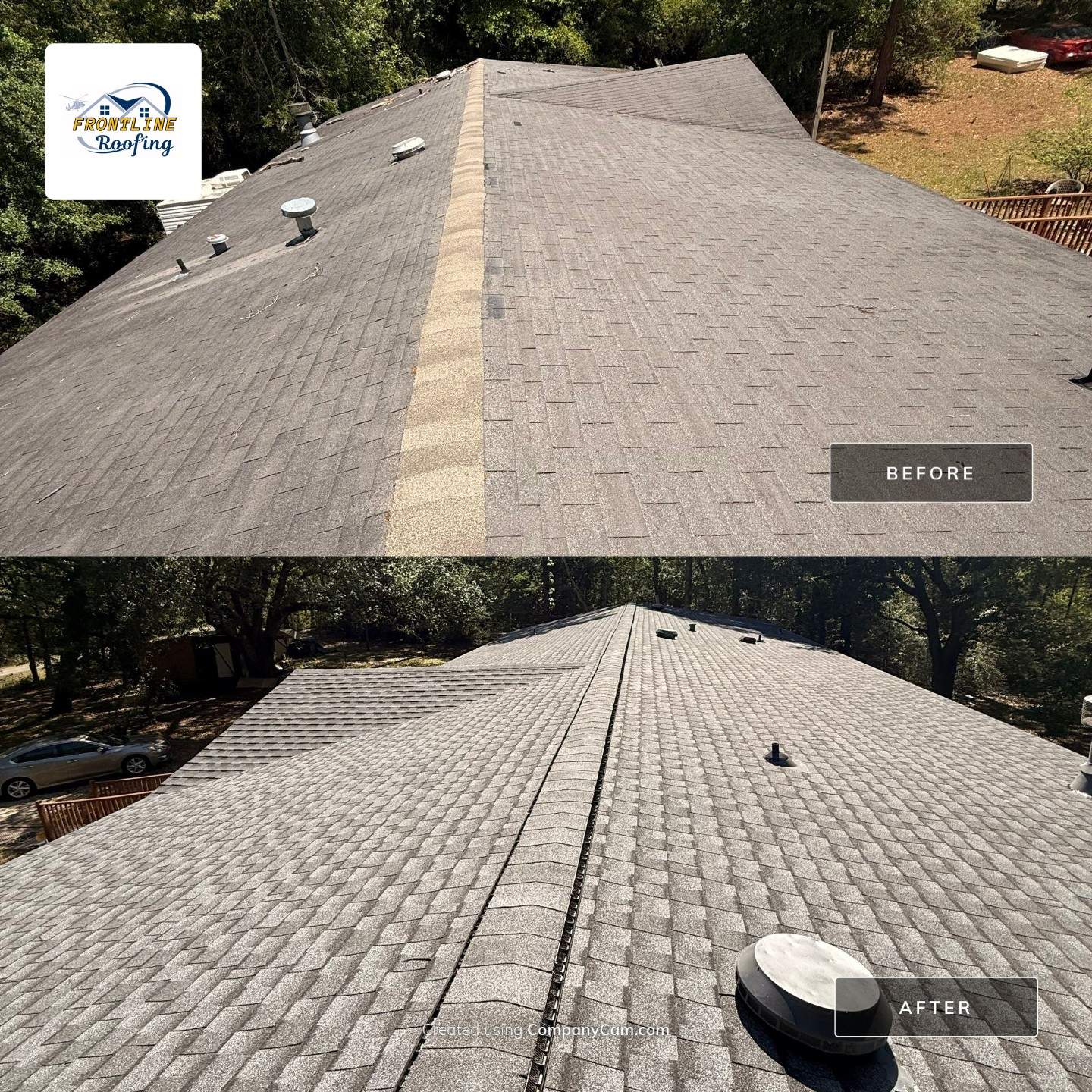 Manufactured Home Roof Replacement and Decking Repair in Kiln by Frontline Roofing