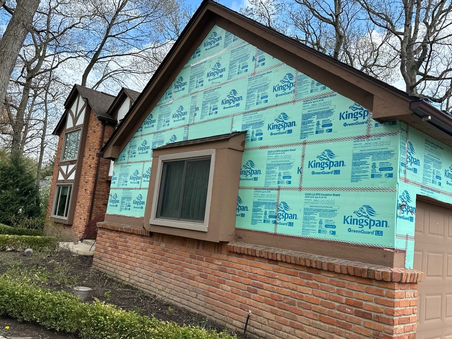 Siding Installation using Alside Monterey Sand by 180 Contractors