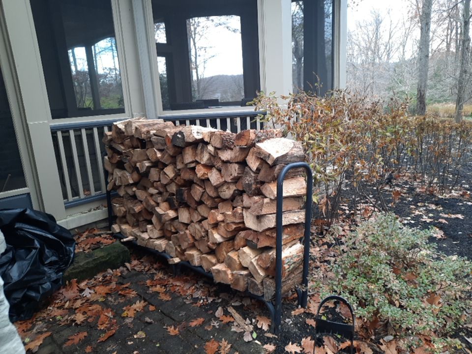 Firewood Delivery  using Seasoned Firewood by Mike Jones & Sons Tree Service LLC 