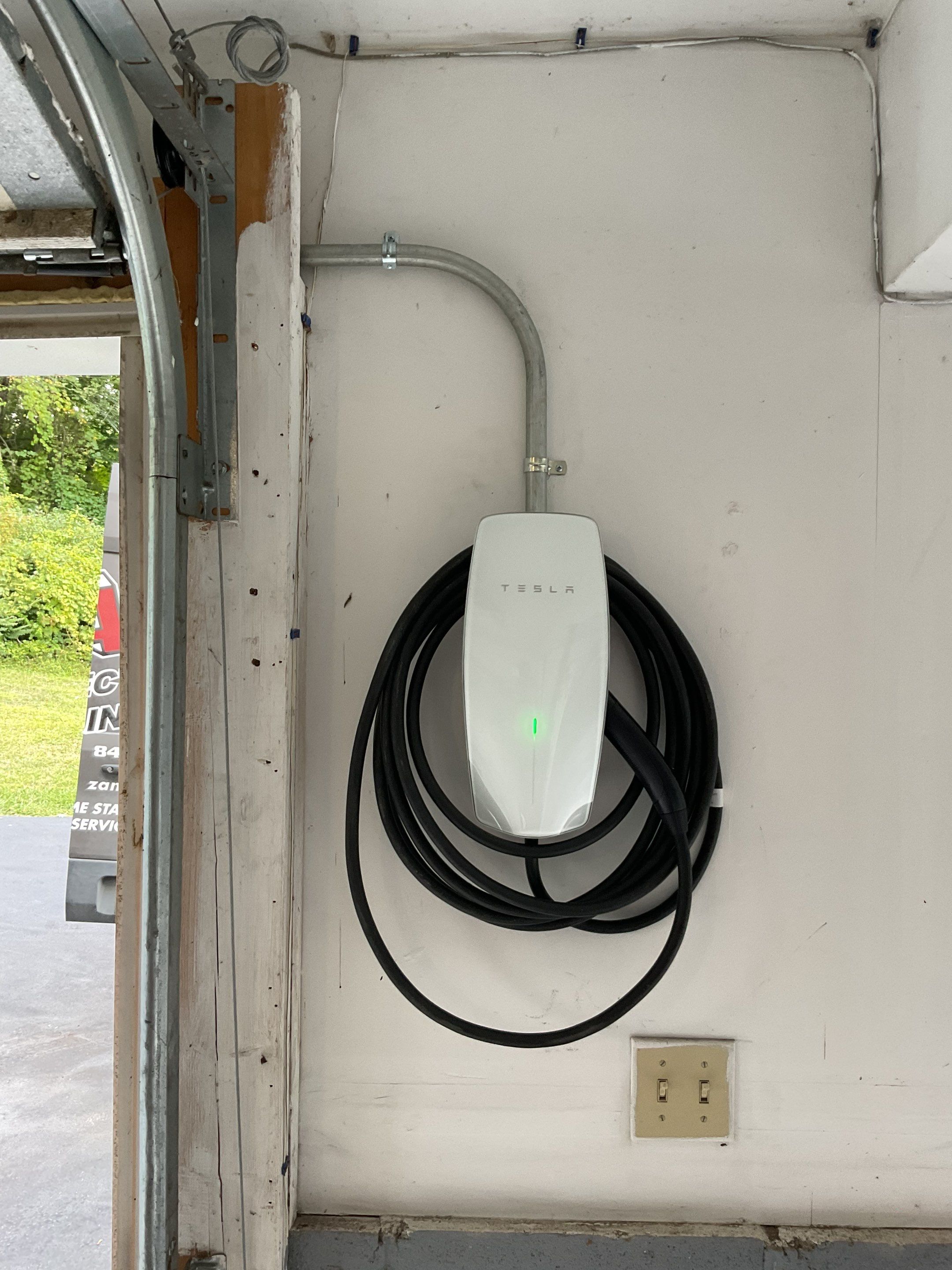 Tesla Gen 3 Charger Installed with Dedicated Circuit by ZAM Electric