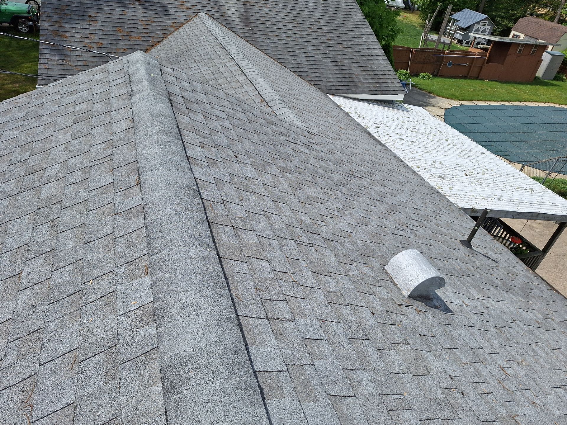 Silver Birch Shingles by Reimagine Roofing