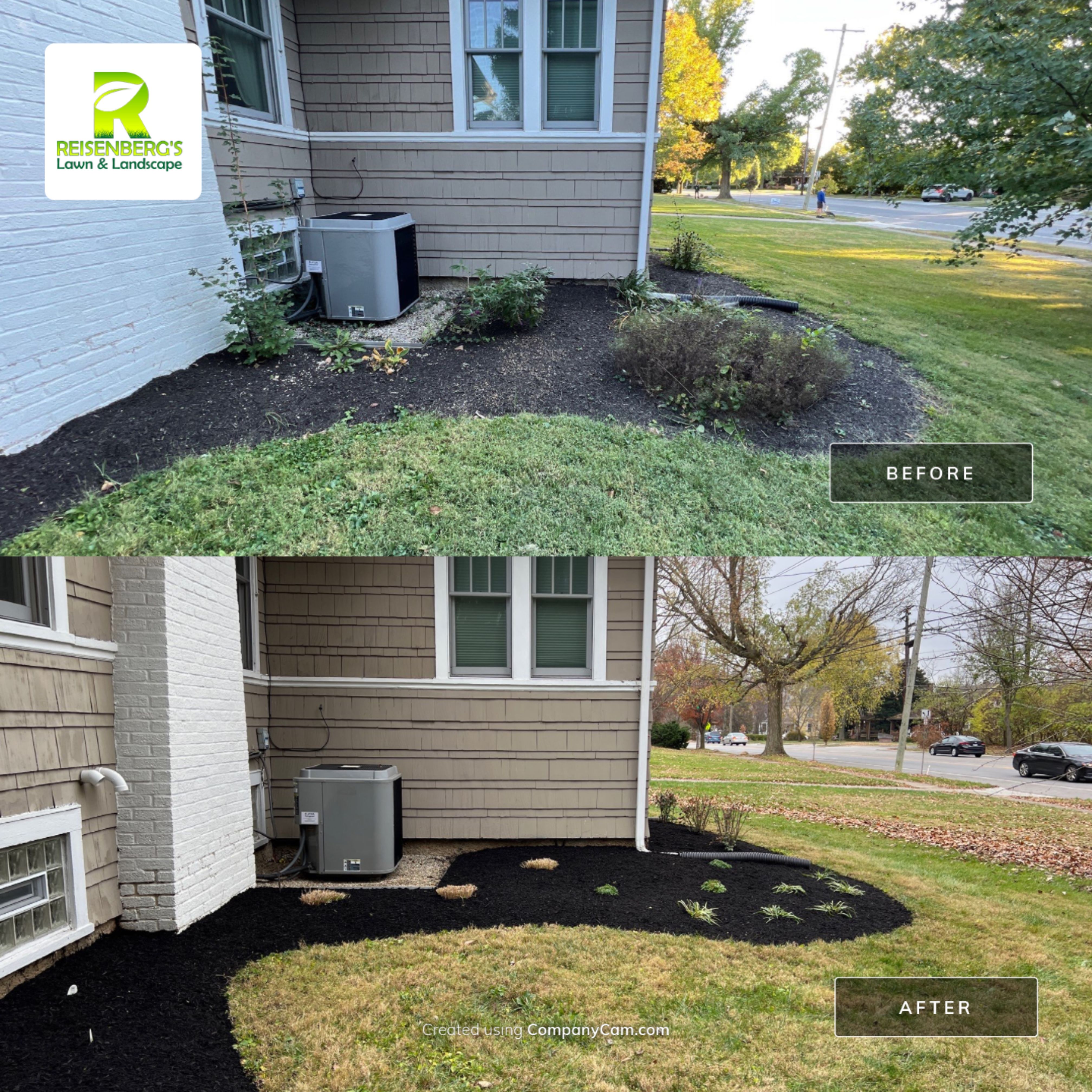 Landscape Tear Out & Install by Reisenberg’s Lawn & Landscape, LLC