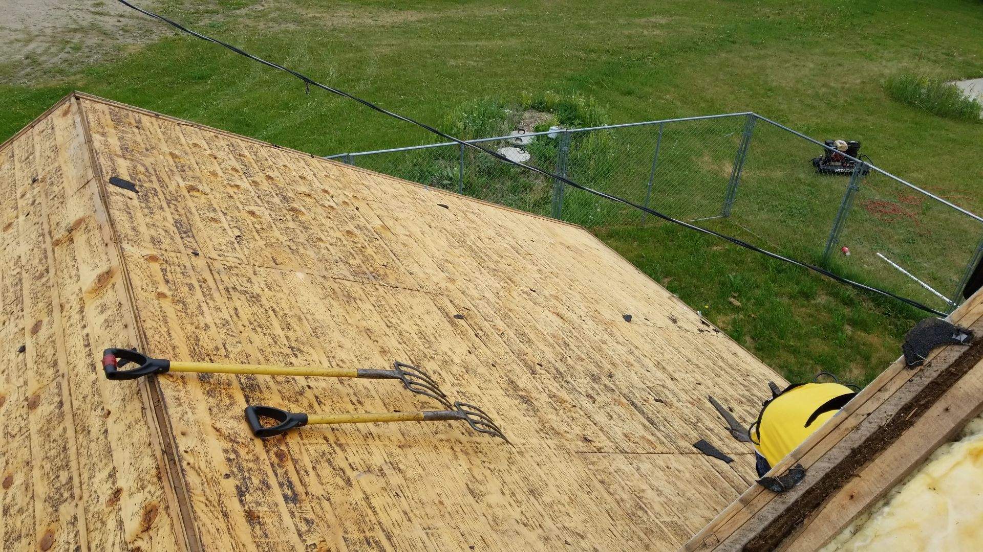 New Roof using tools by Customer Success Demo Account