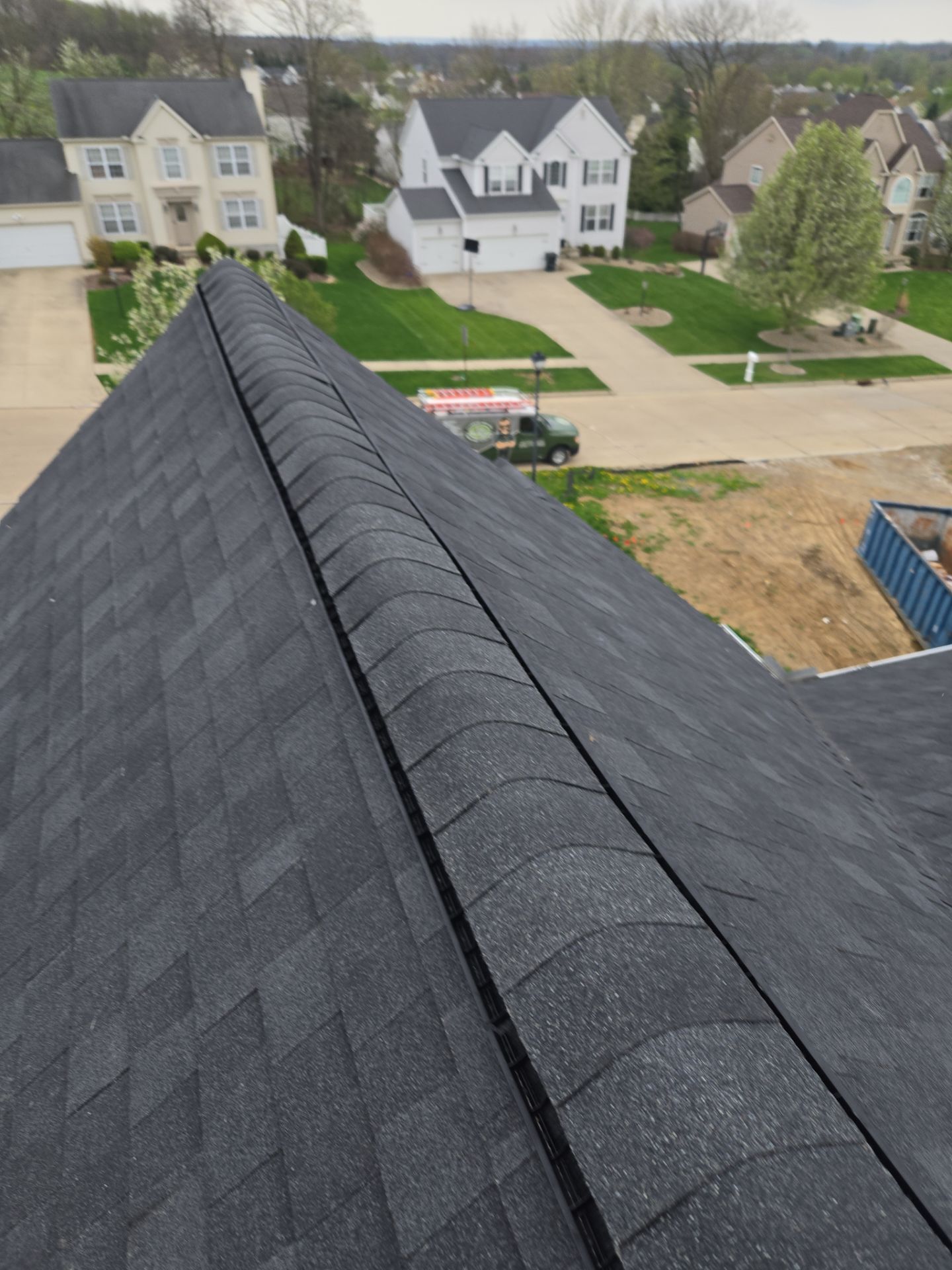 John S: Atlas Pinnacle, Color, Black Shadow, Drip Edge, Color, White by Eagle Eye Roofing