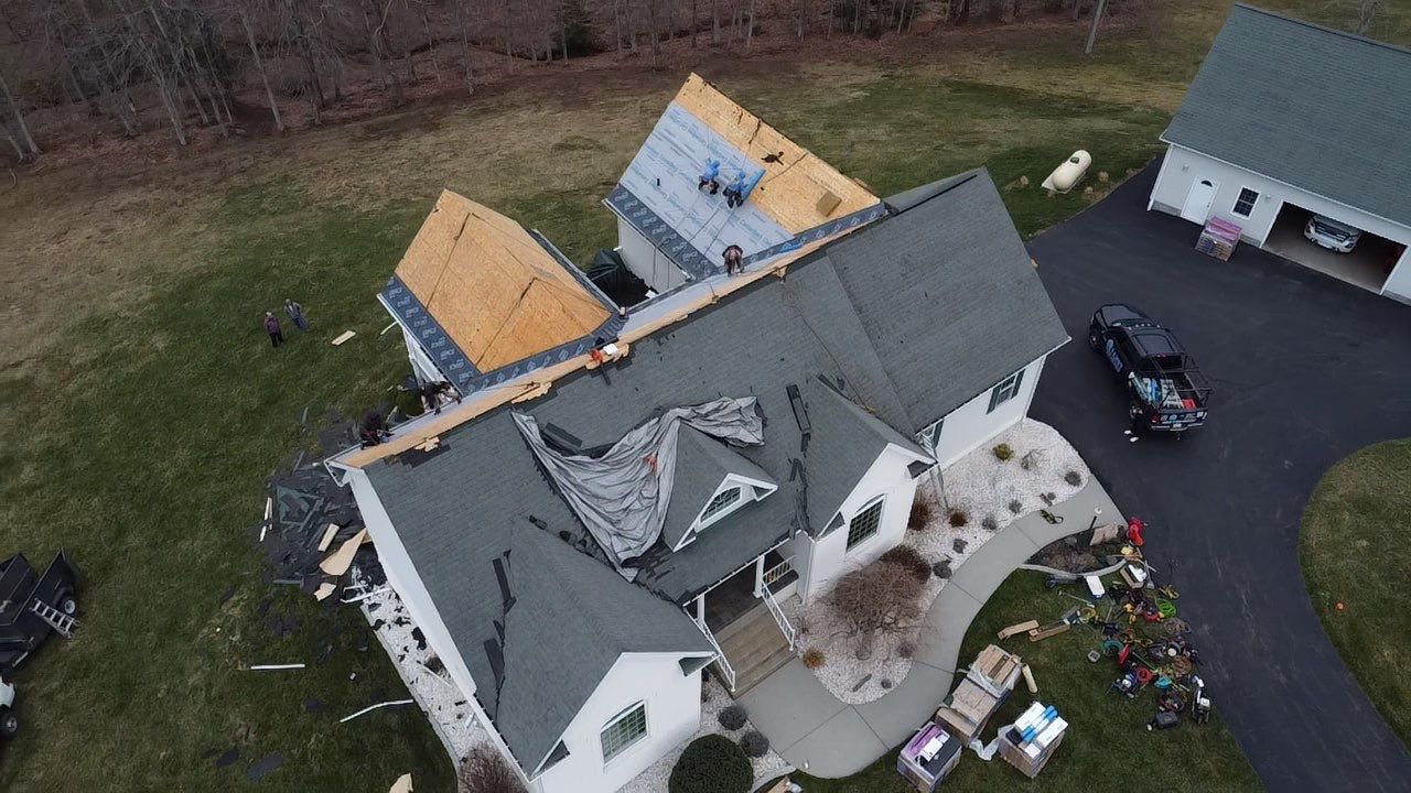 Residential Roofing Installation using Certainteed Landmark Pro Shingles by Fahey Roofing + Contracting