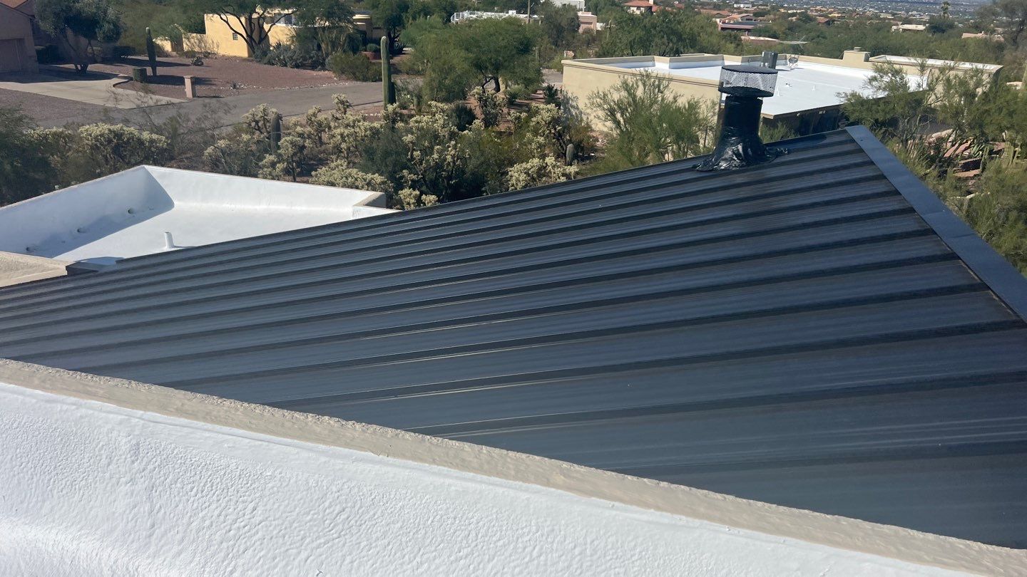 Black Standing Seam by Reimagine Roofing