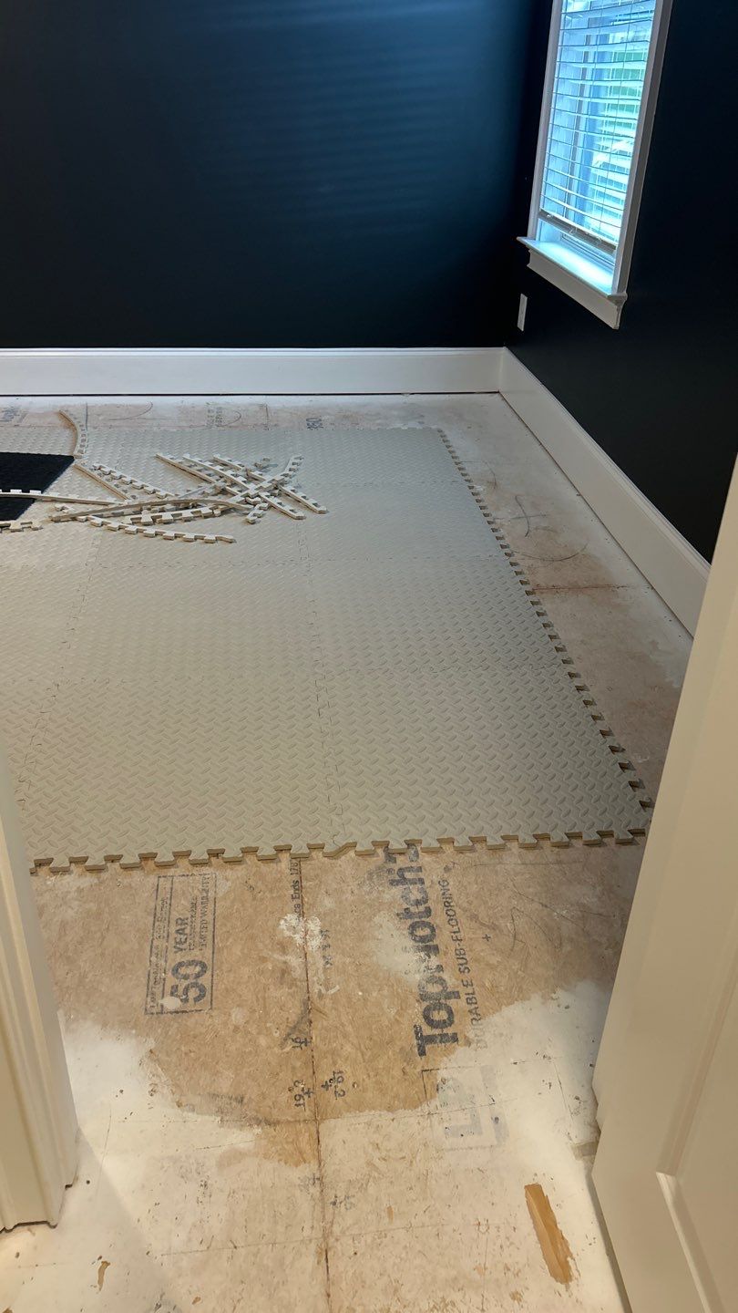 Flooring for Home Gym  by Footprints Floors of Nashville