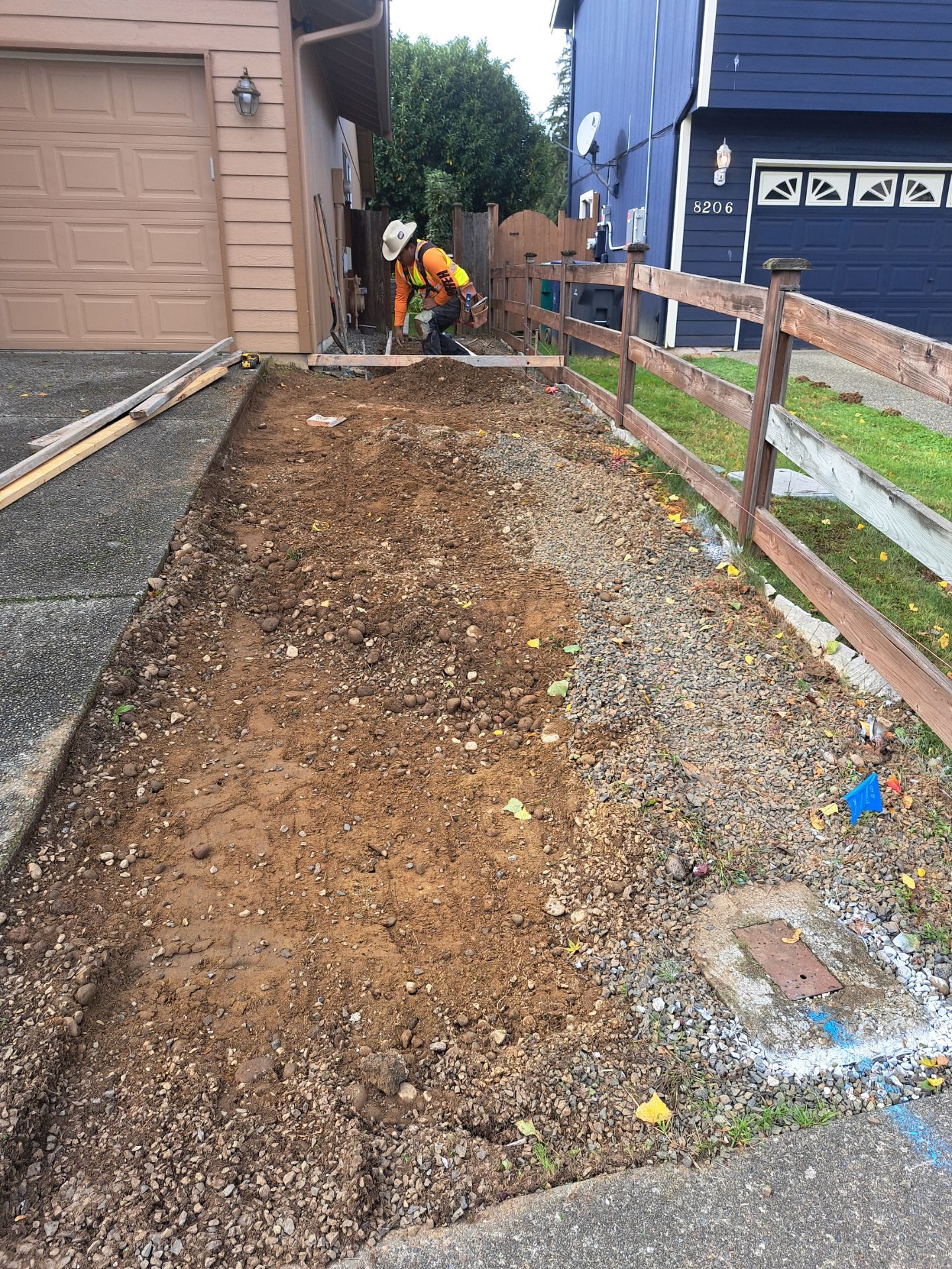 Custom Aggregate Walkway | Marysville  by Jireh Asphalt & Concrete Inc 