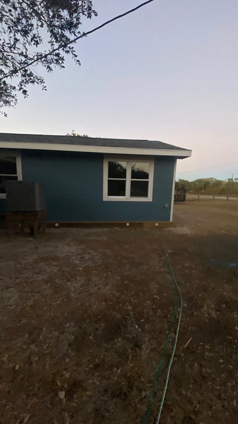 Customized Cabin by Bayfront Roofing and Construction