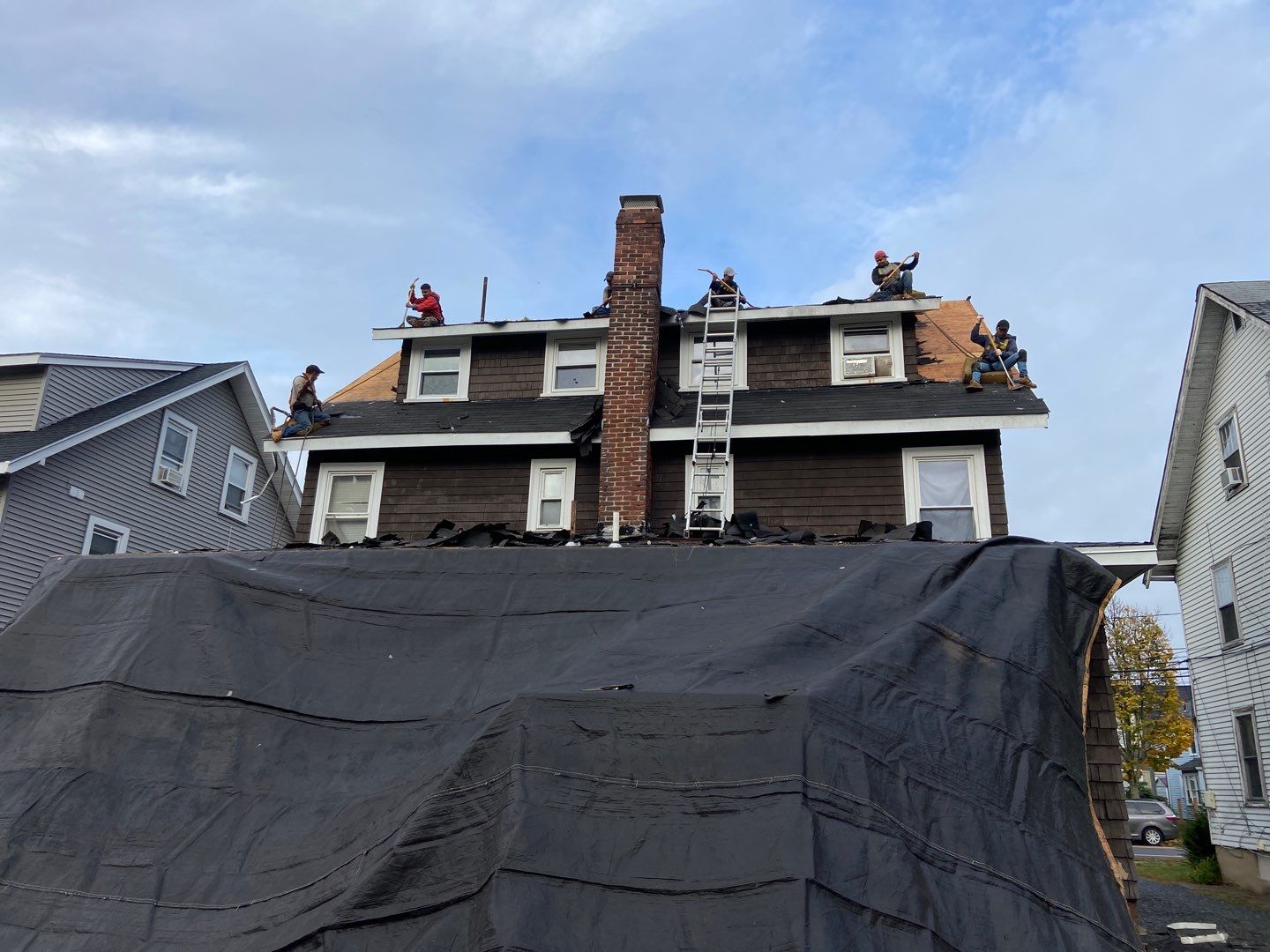 Residential Roofing Installation using GAF Timberline HDZ by Sensible Home Solutions