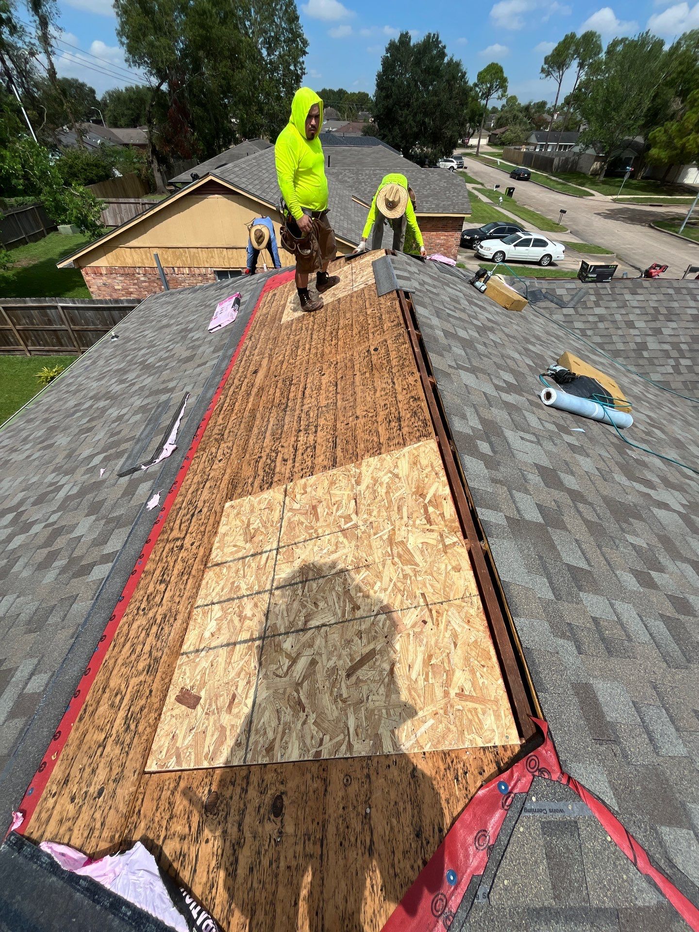 Marine Veteran Reroof Project by Berry Good Roofing 