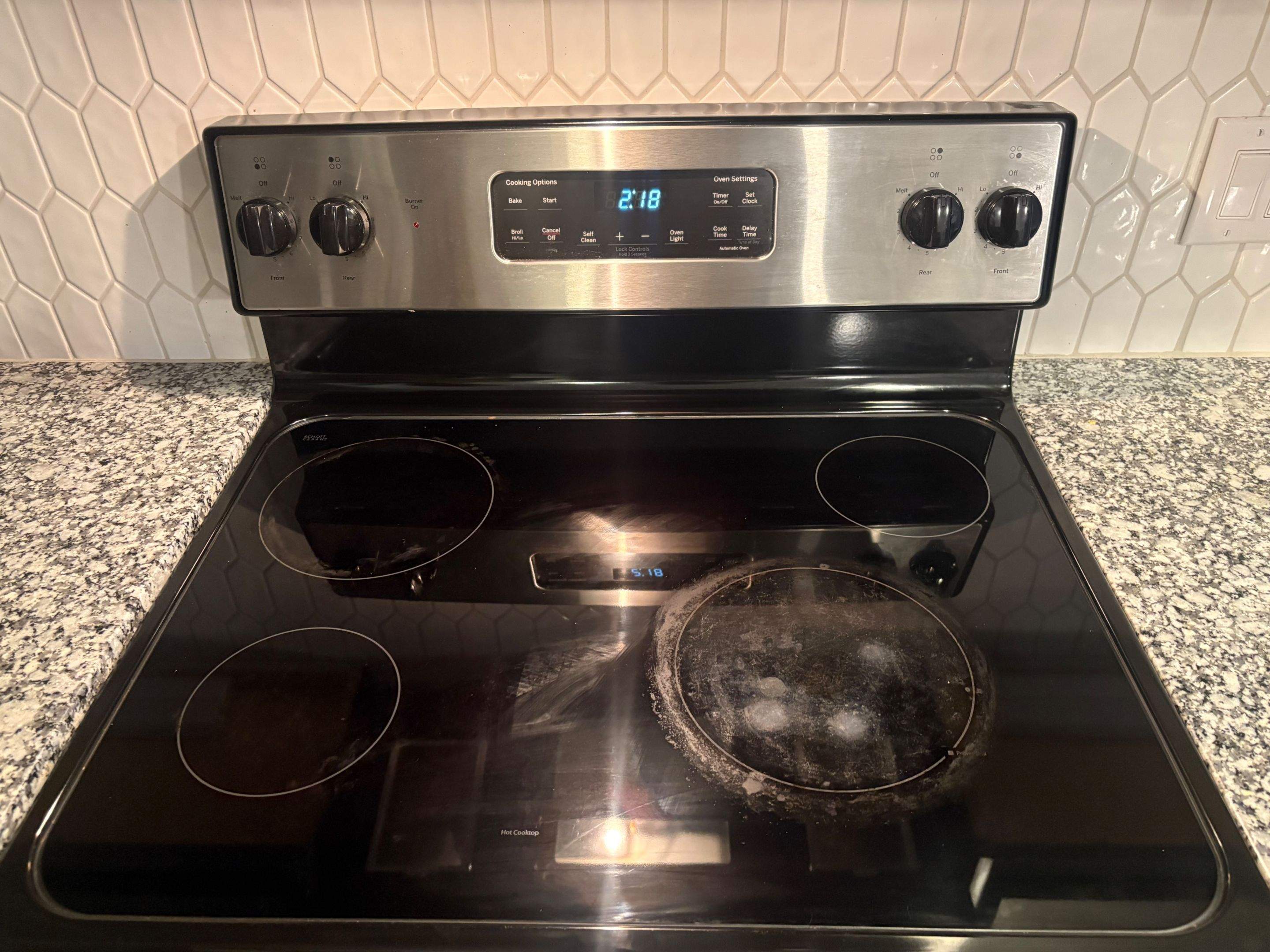 Glass Cooktop Restoration by Surface Experts - Cypress / North Katy