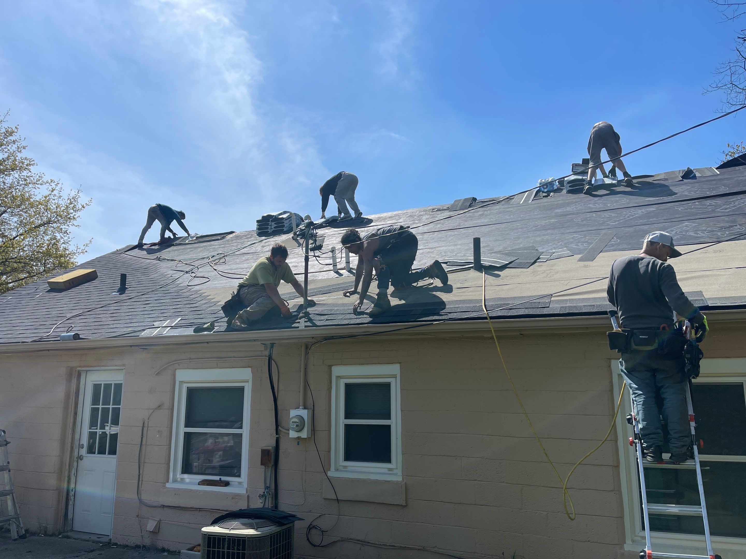 Residential Roofing Installation using IKO DYNASTY - Granite Black by JNR Roofing LLC